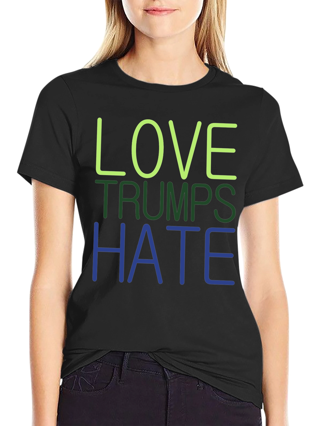Love Trumps Hate Graphic T-Shirt