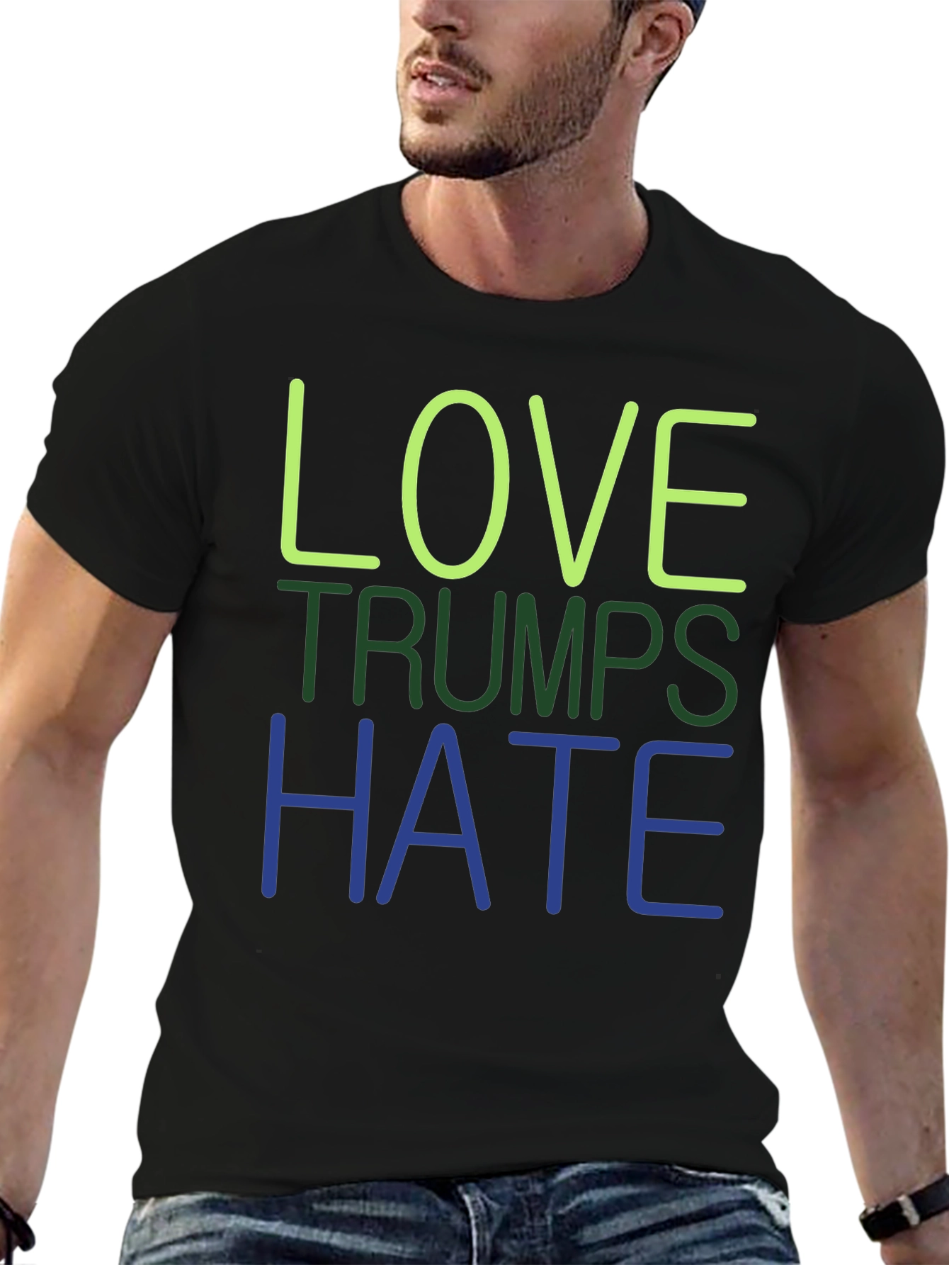 Love Trumps Hate Graphic T-Shirt
