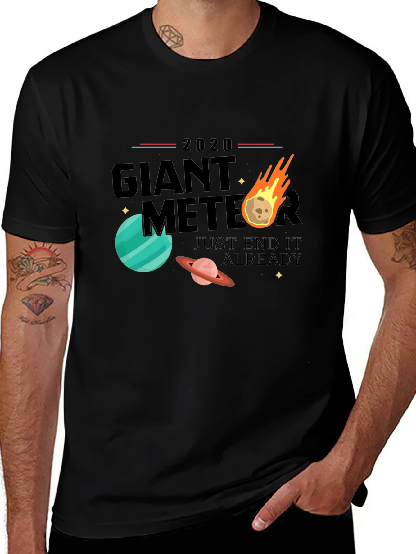 Giant Meteor 2020 T-Shirt - End It Already!