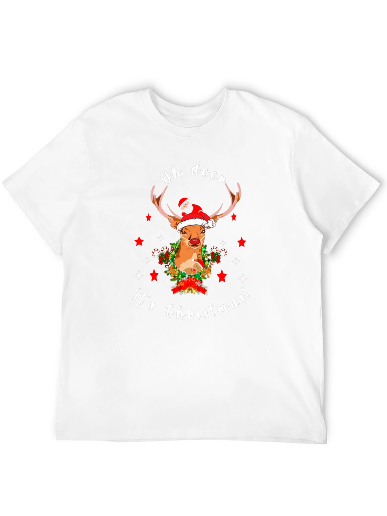 Oh Deer Its Christmas T-Shirt