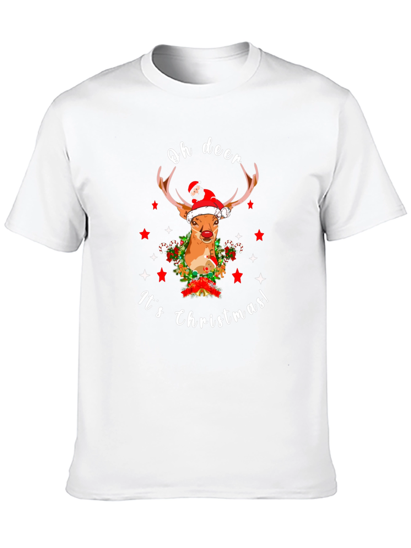 Oh Deer Its Christmas T-Shirt