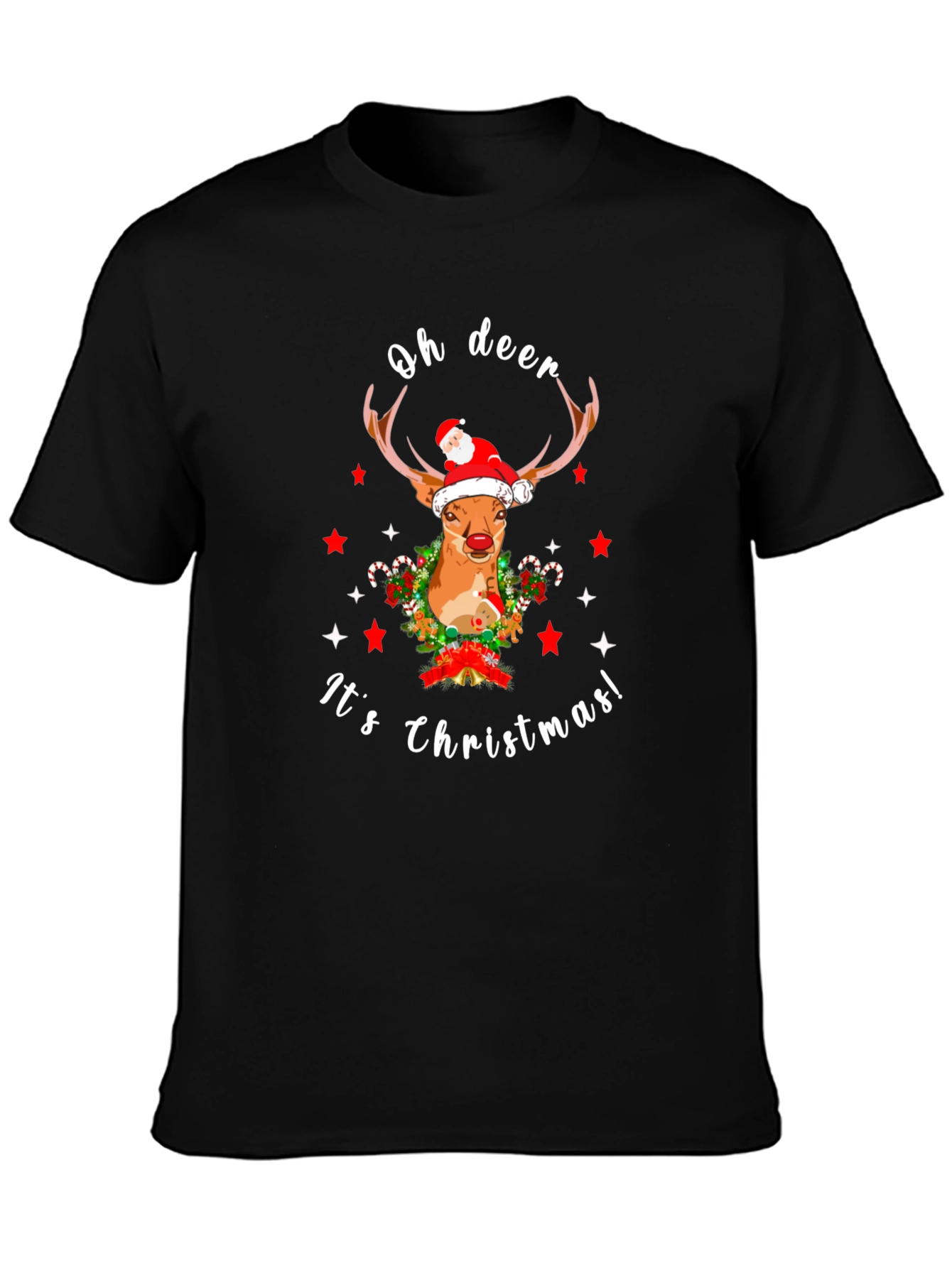 Oh Deer Its Christmas T-Shirt
