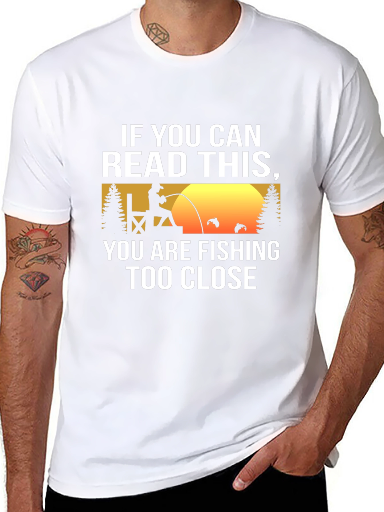 Fishing Humor Graphic Tee