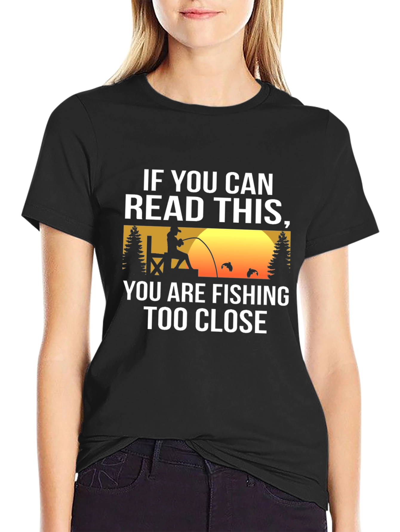 Fishing Humor Graphic Tee