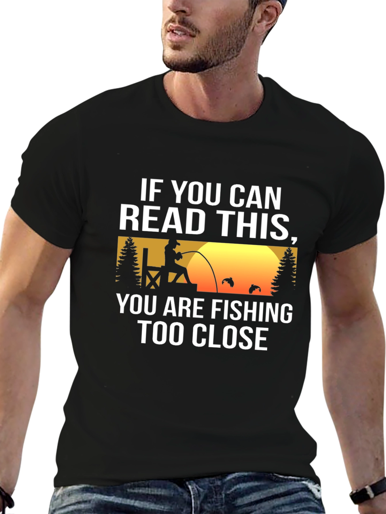 Fishing Humor Graphic Tee