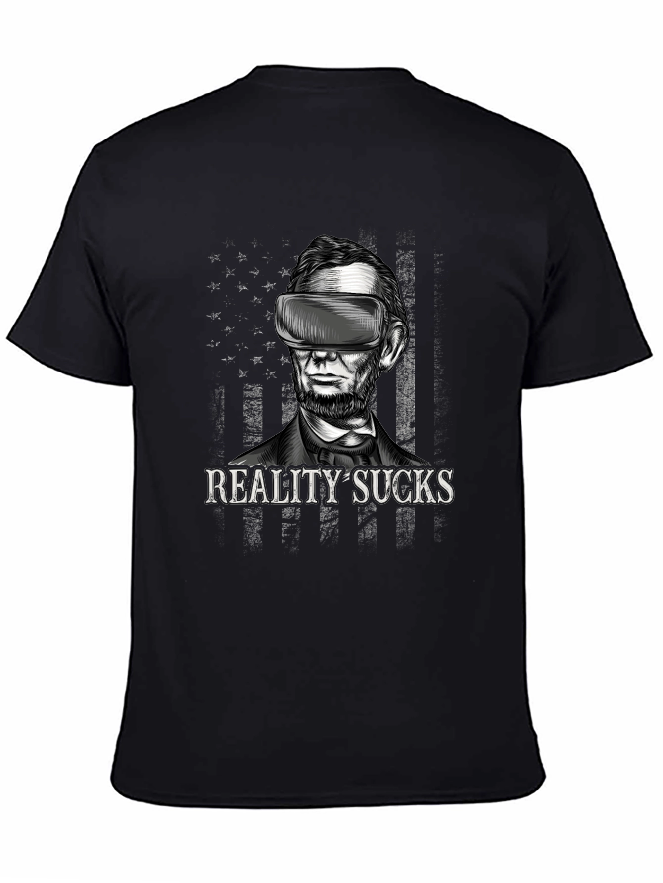 Reality Sucks Lincoln VR T-Shirt