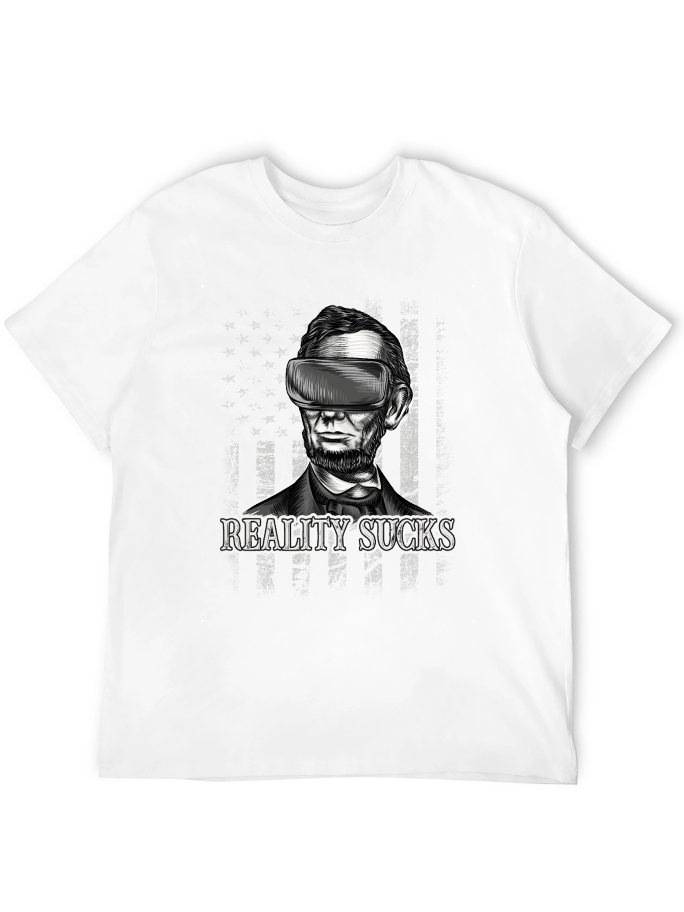 Reality Sucks Lincoln VR T-Shirt