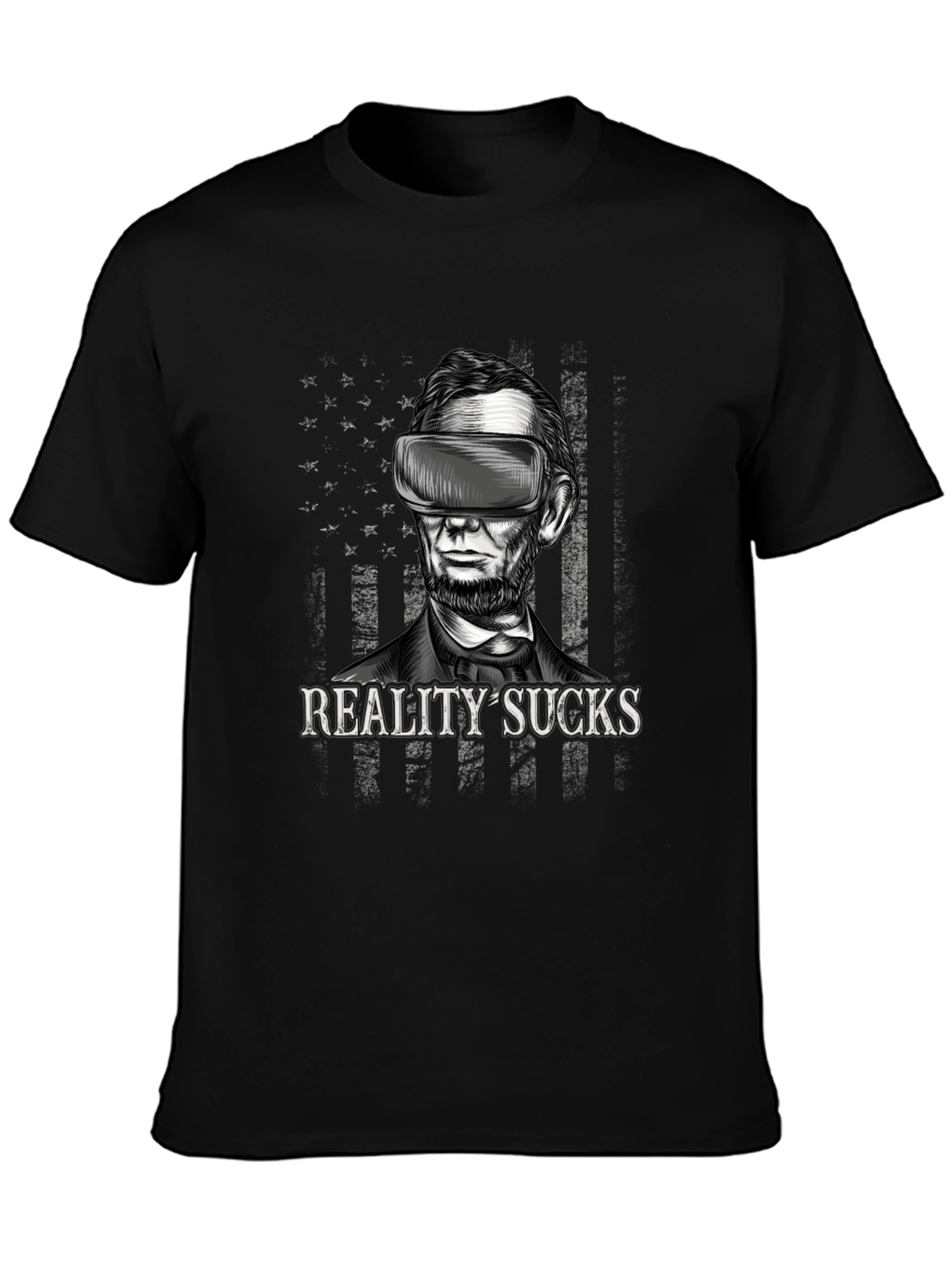 Reality Sucks Lincoln VR T-Shirt