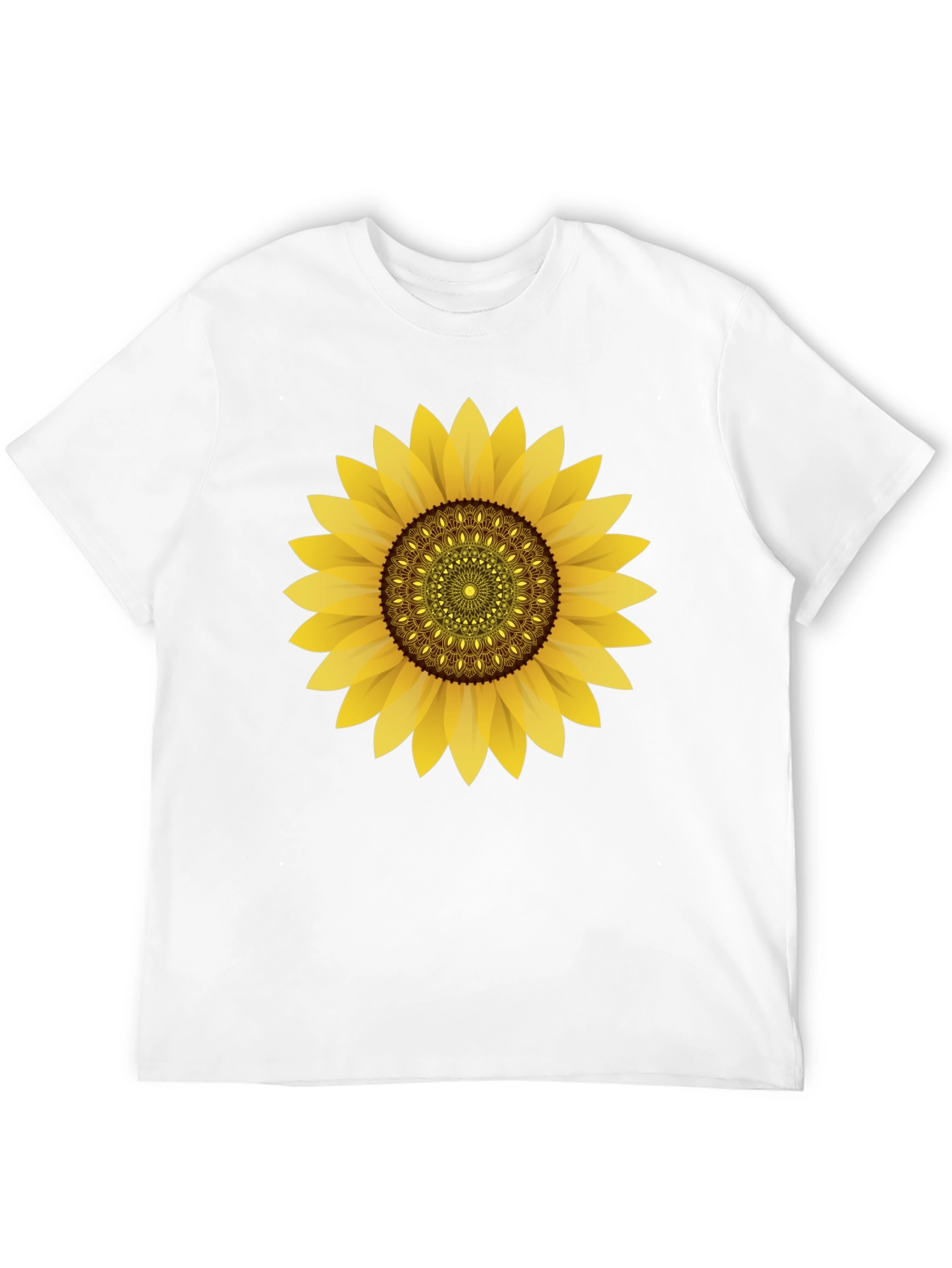 Sunflower Graphic Black T-Shirt