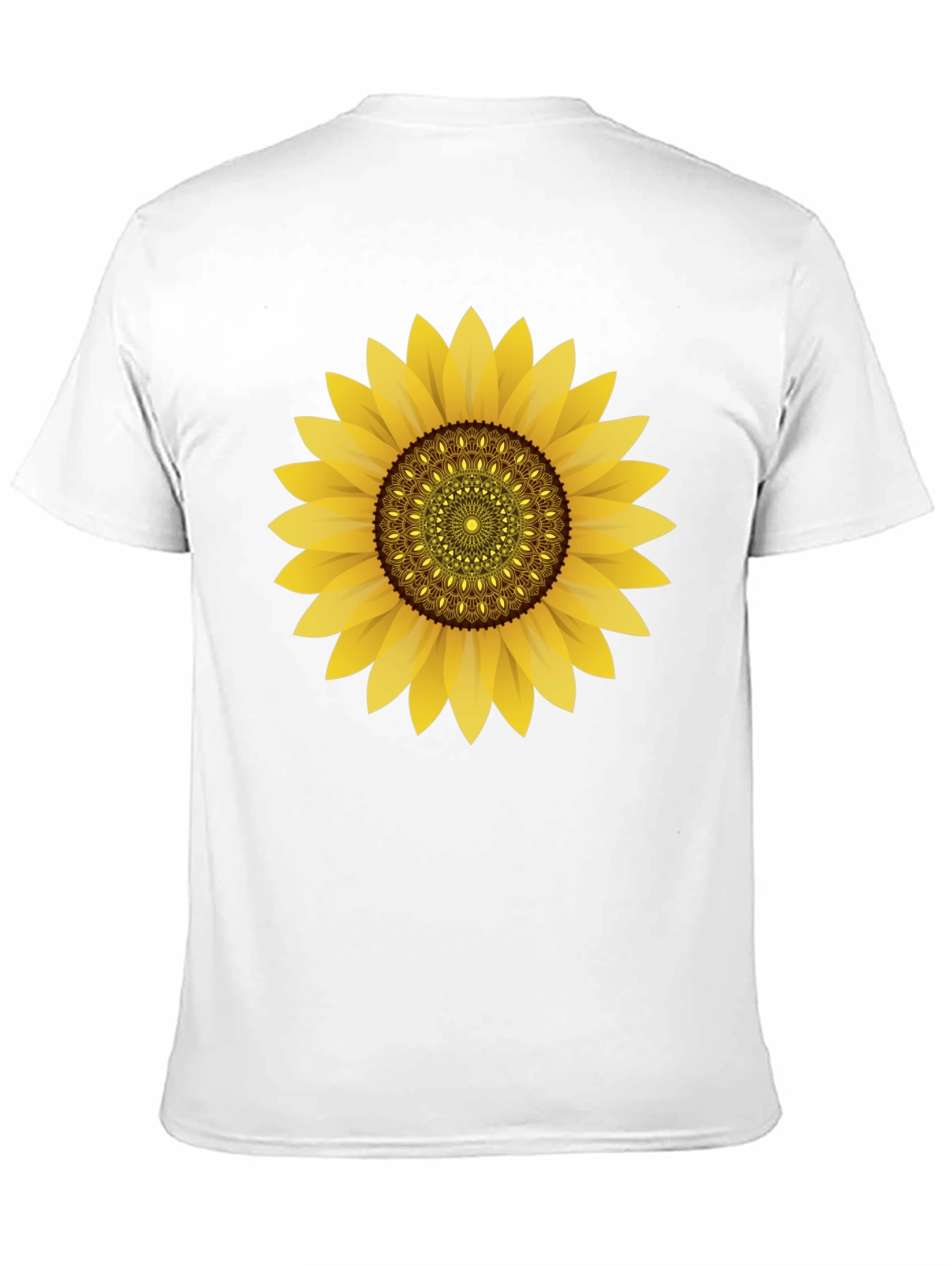 Sunflower Graphic Black T-Shirt