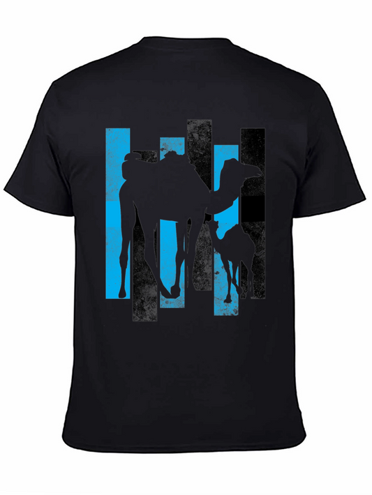Camel Silhouette Graphic Tee - Mens Black T-Shirt