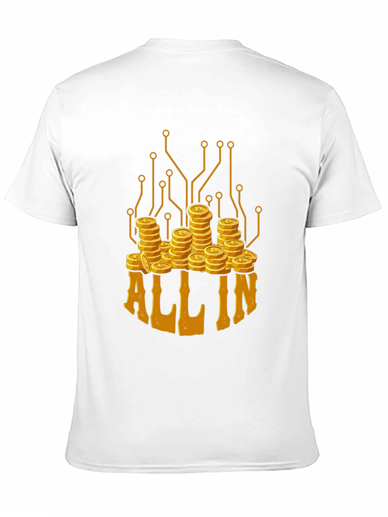 All In Crypto Tee - Bitcoin Trader T-Shirt
