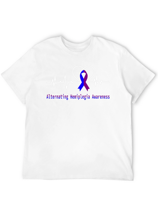 Alternating Hemiplegia Awareness Heartbeat T-Shirt