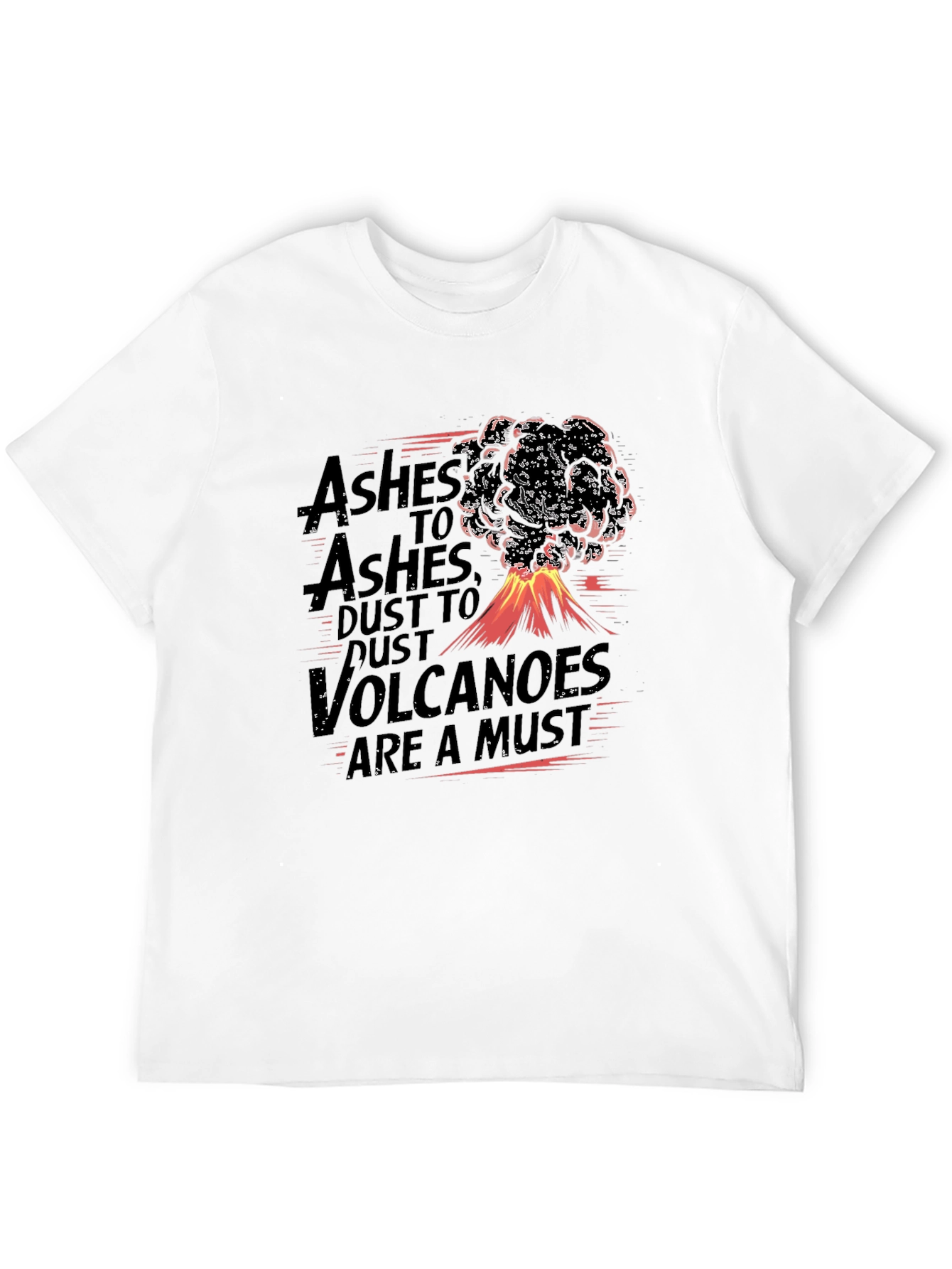 Volcano Eruption Graphic T-Shirt