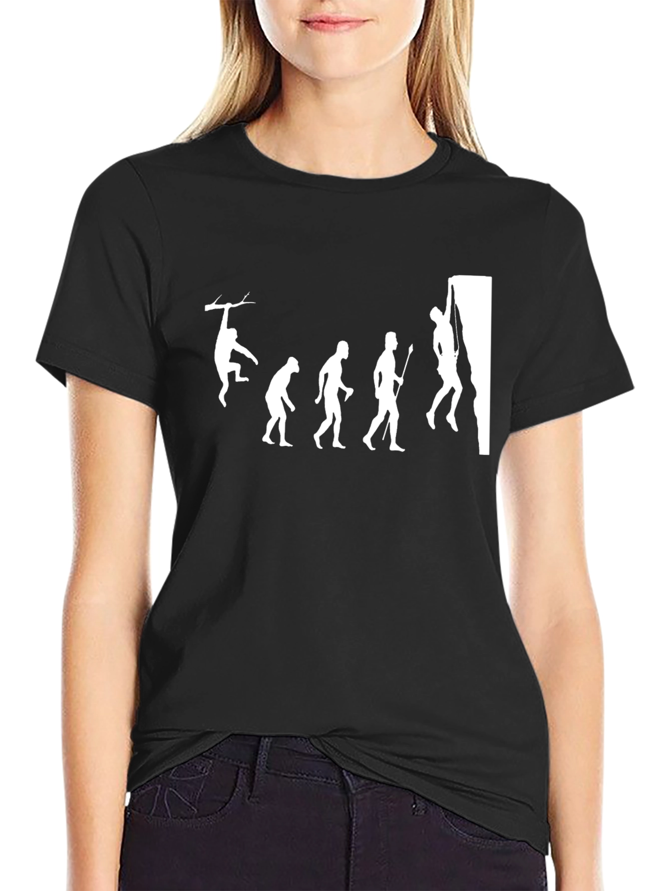 Evolution of Climbing T-Shirt - Funny Climber Tee