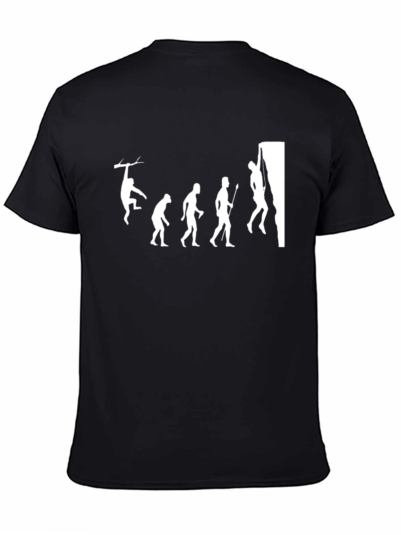 Evolution of Climbing T-Shirt - Funny Climber Tee