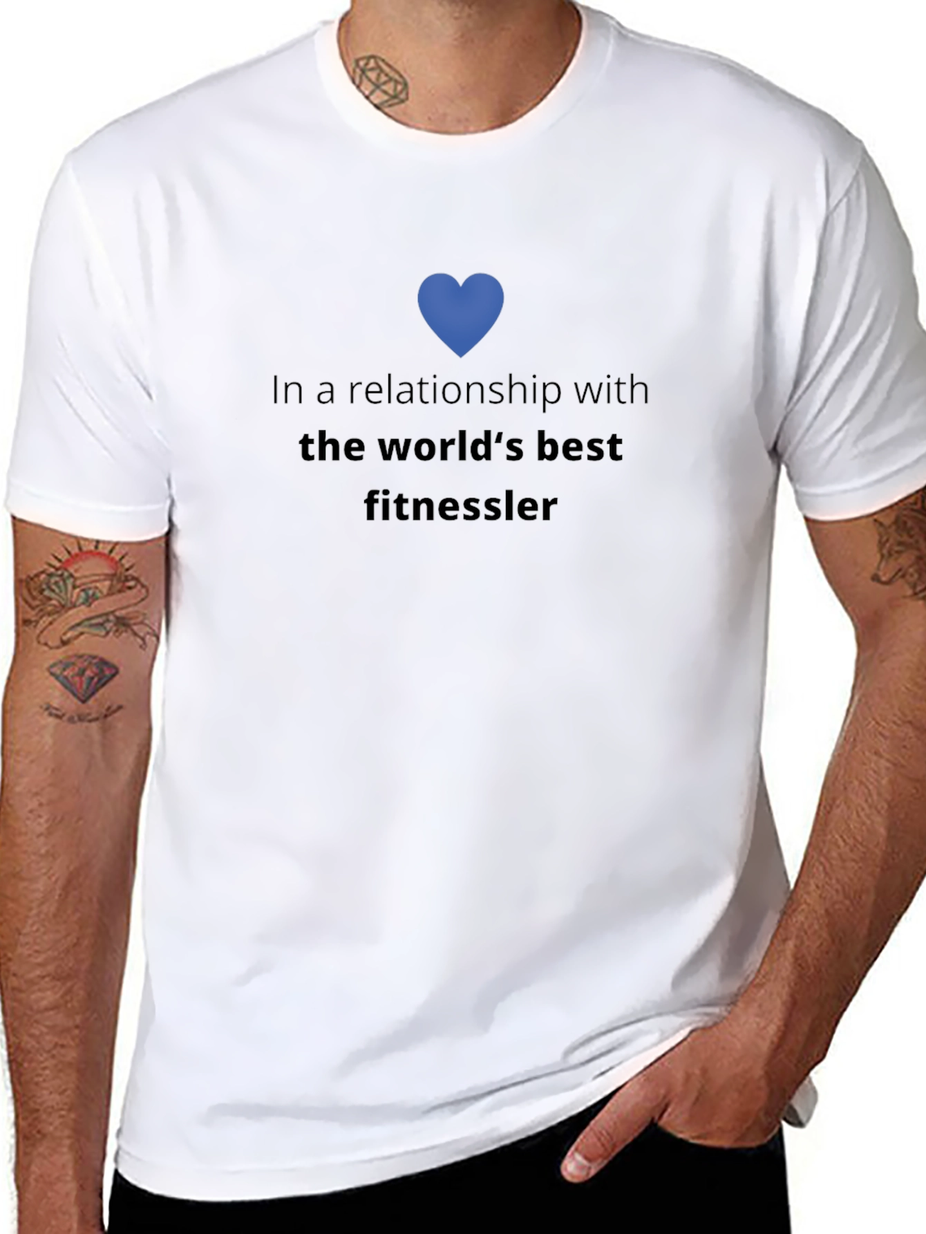 Fitness Fanatic T-Shirt - Relationship Status