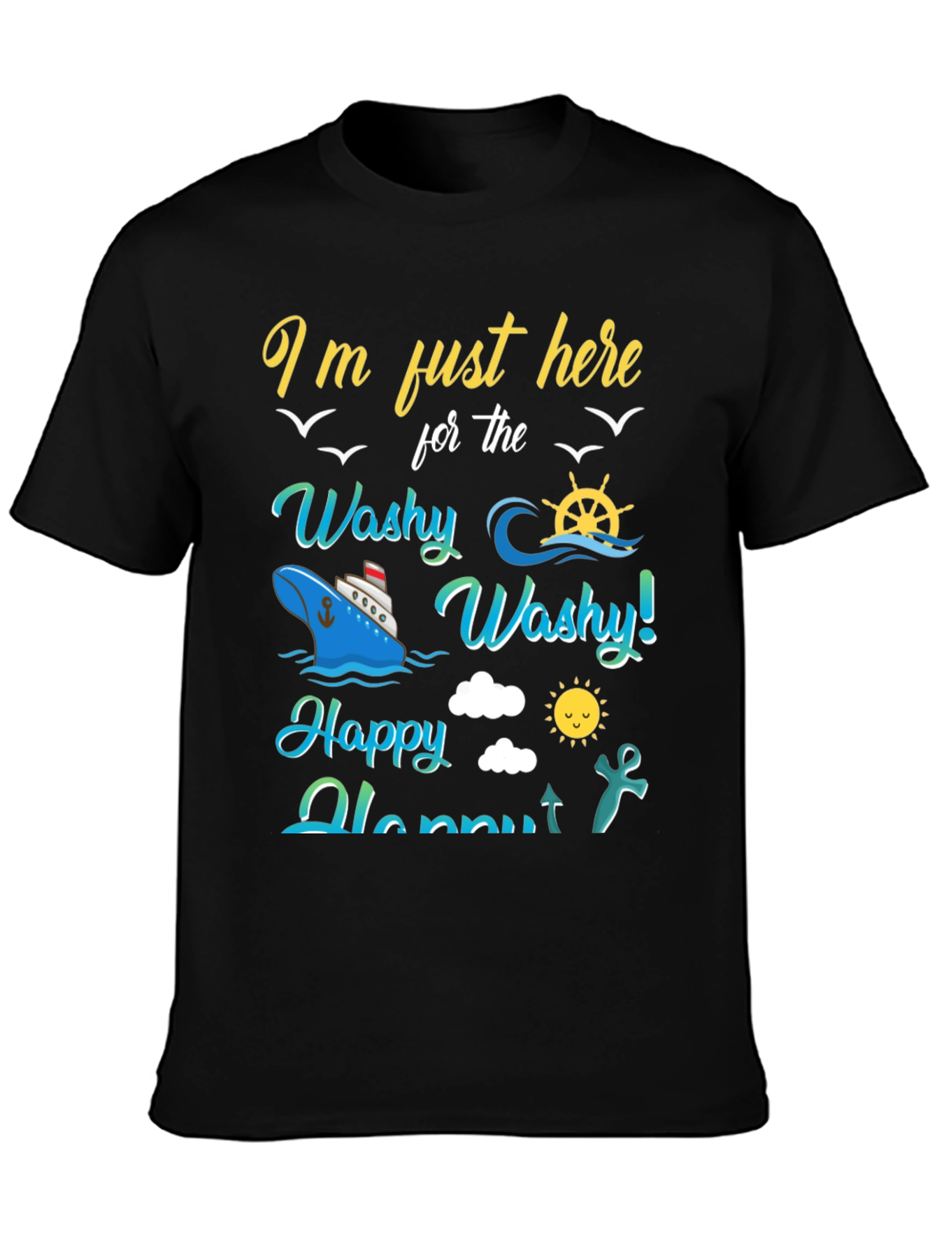Washy Washy Happy Hour Cruise T-Shirt