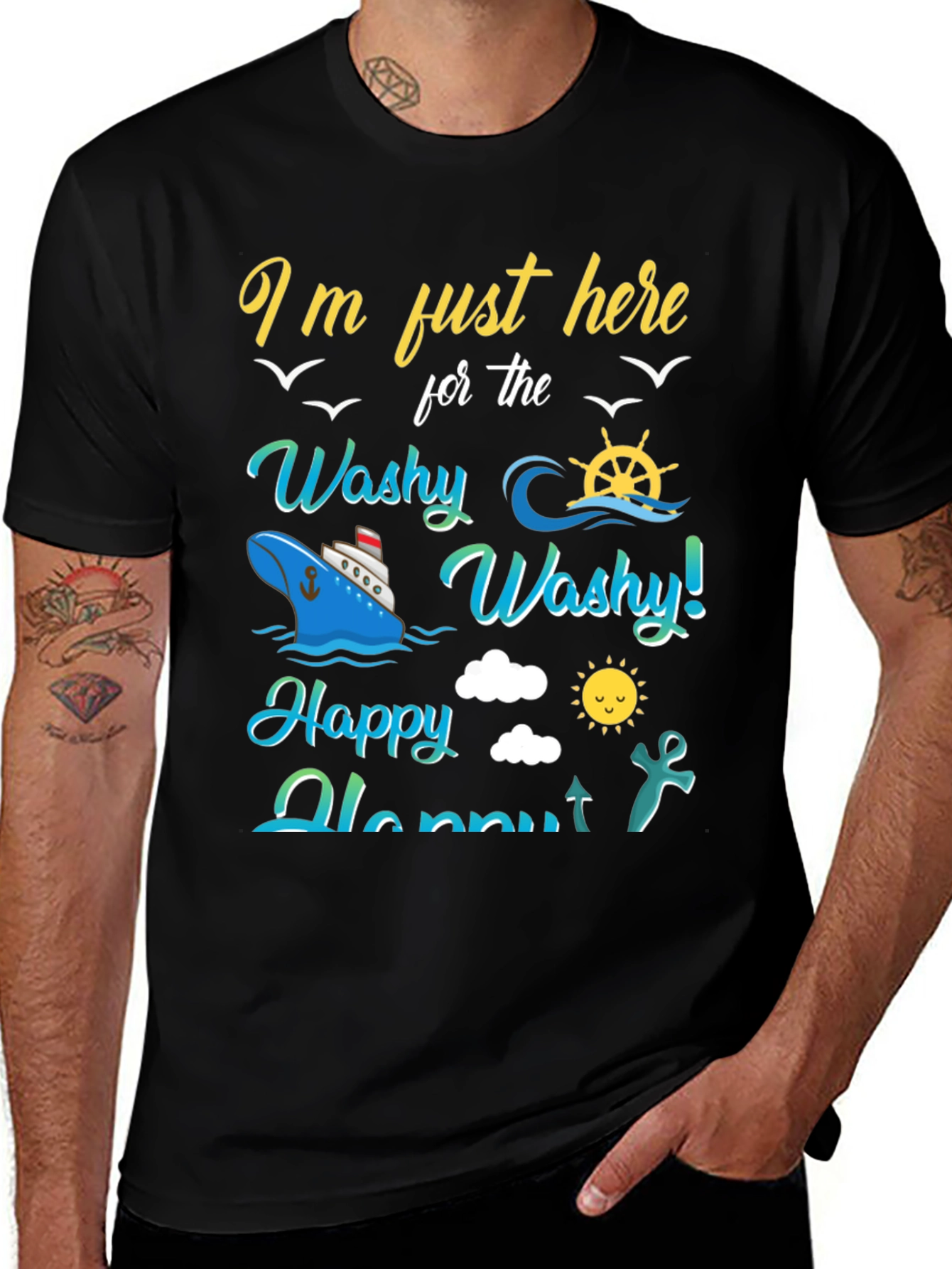 Washy Washy Happy Hour Cruise T-Shirt