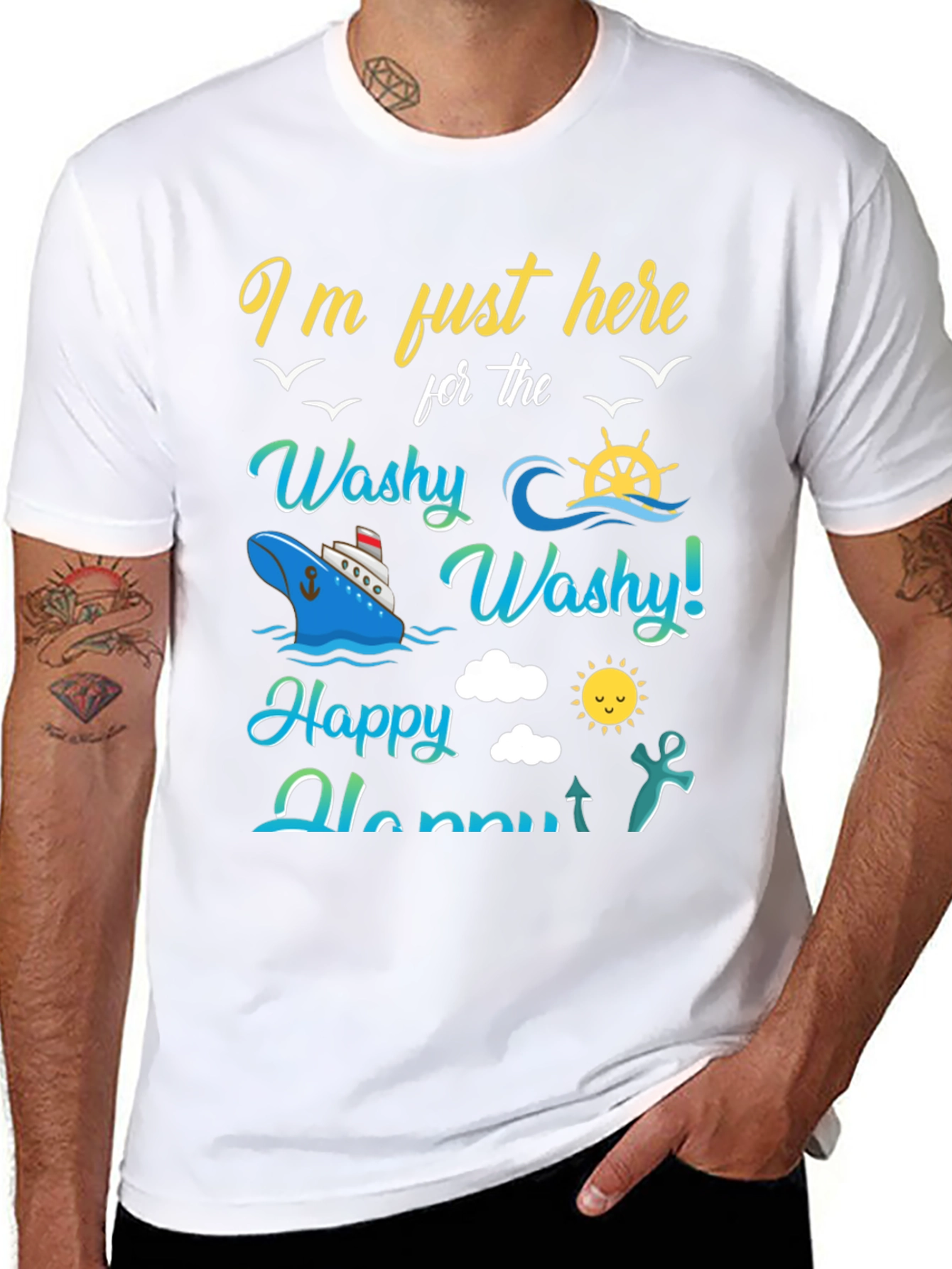 Washy Washy Happy Hour Cruise T-Shirt