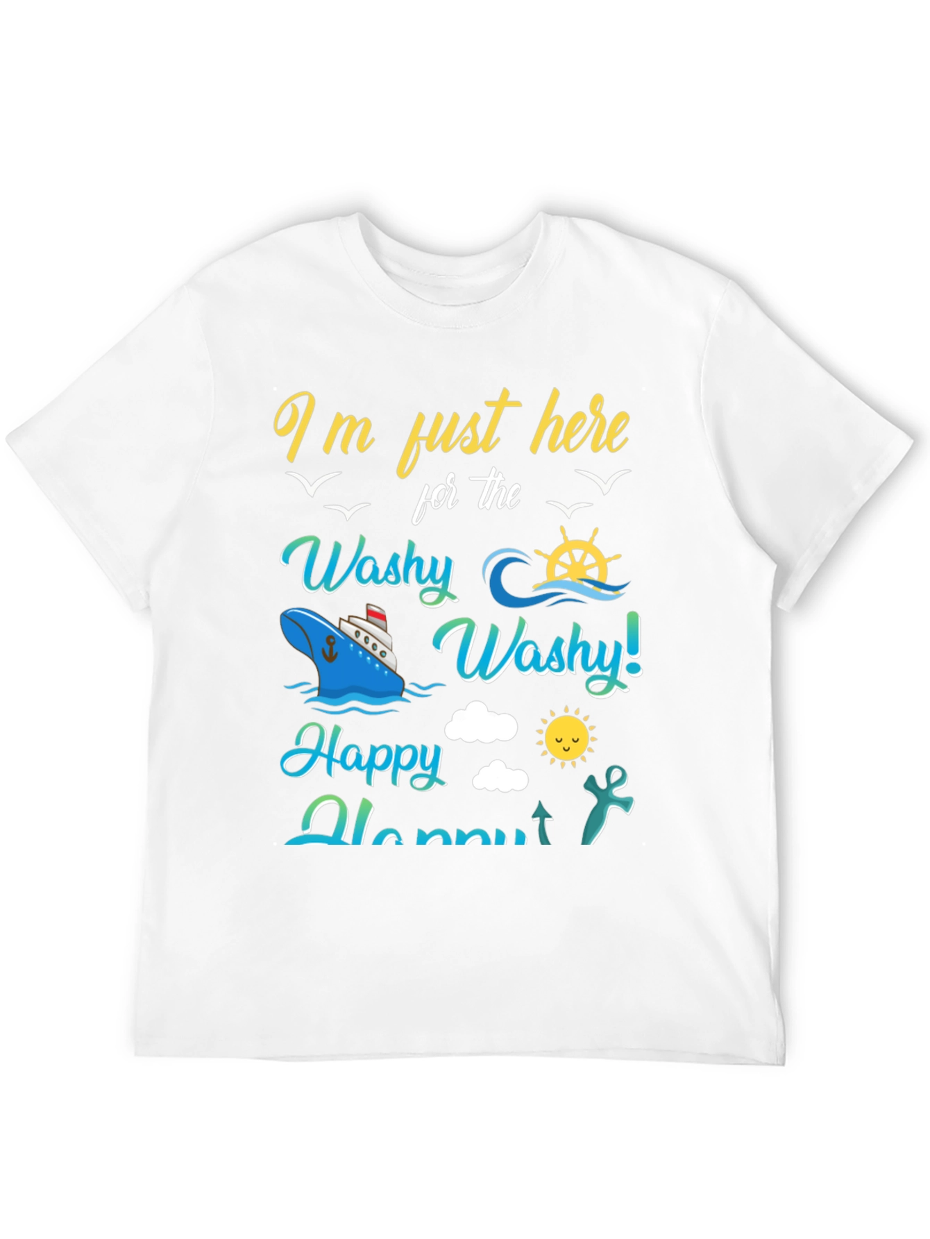 Washy Washy Happy Hour Cruise T-Shirt