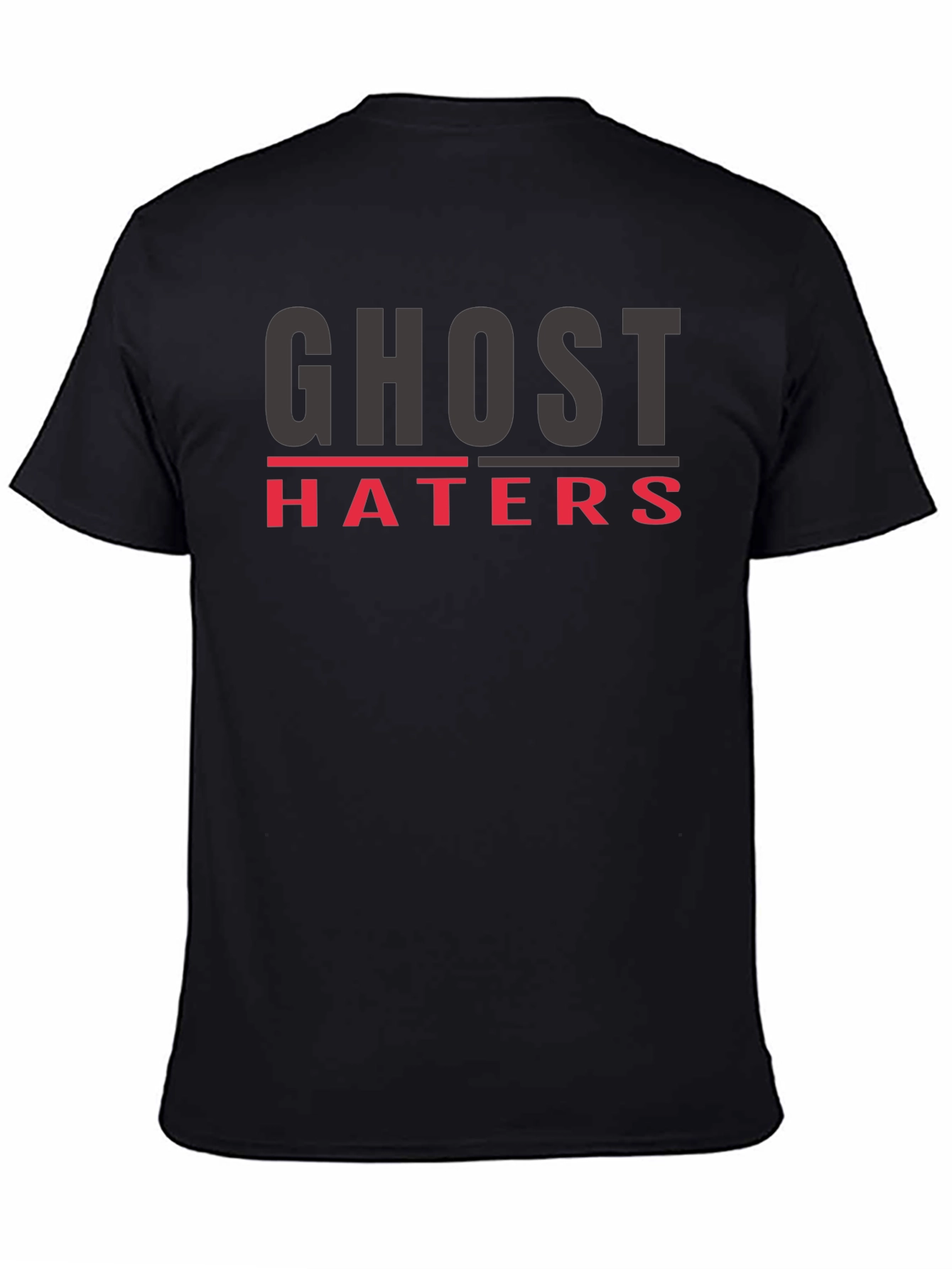 Ghost Haters Black Graphic Tee
