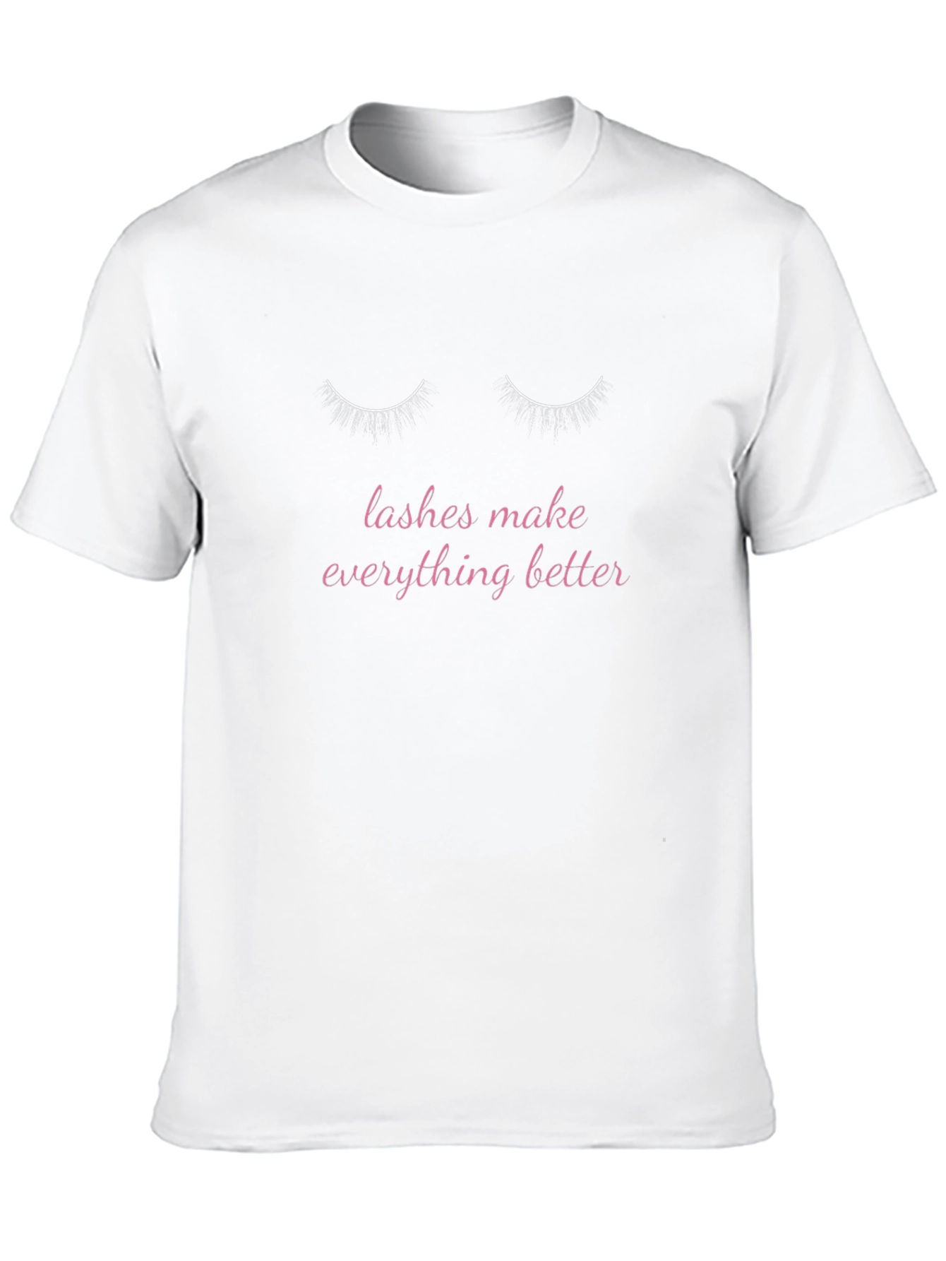 Lashes Make Everything Better Graphic Tee