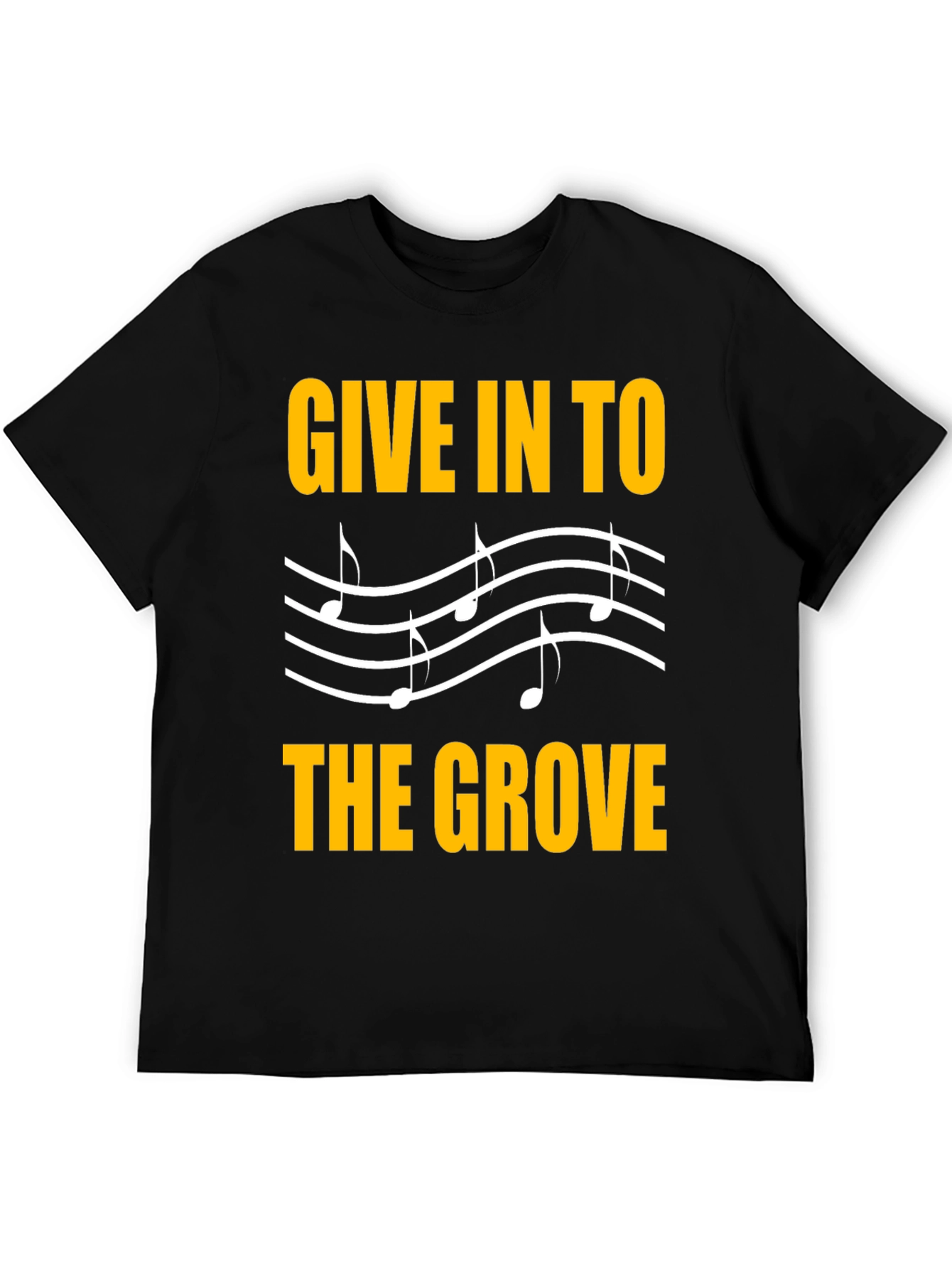 Give In To The Grove Black T-Shirt