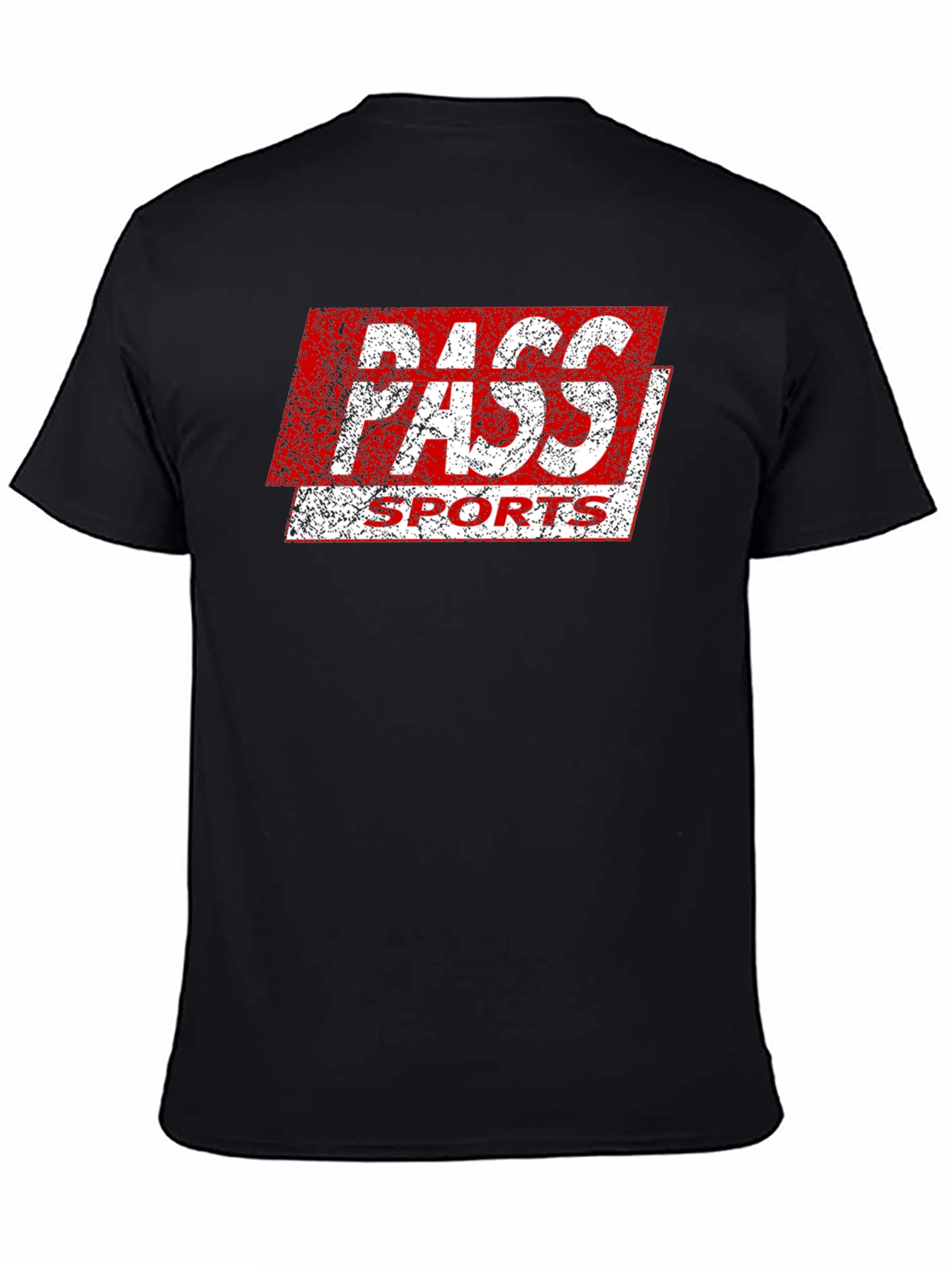 Pass Sports Graphic T-Shirt - Retro Style
