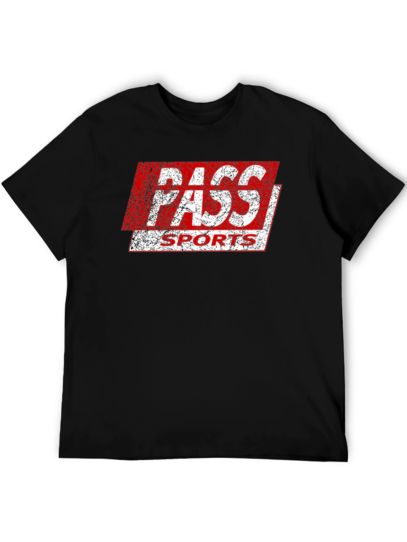 Pass Sports Graphic T-Shirt - Retro Style