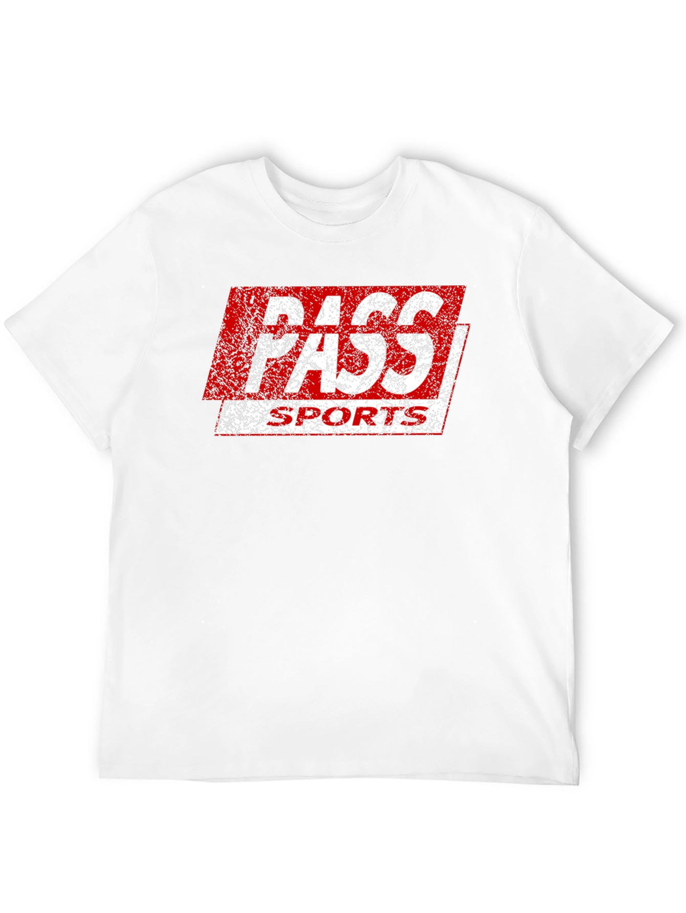 Pass Sports Graphic T-Shirt - Retro Style