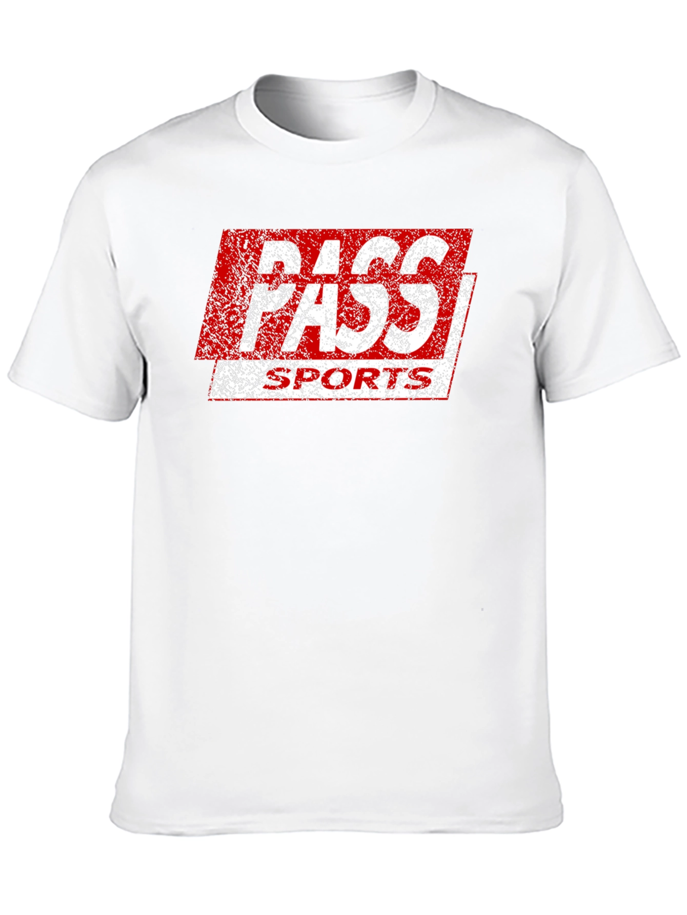 Pass Sports Graphic T-Shirt - Retro Style