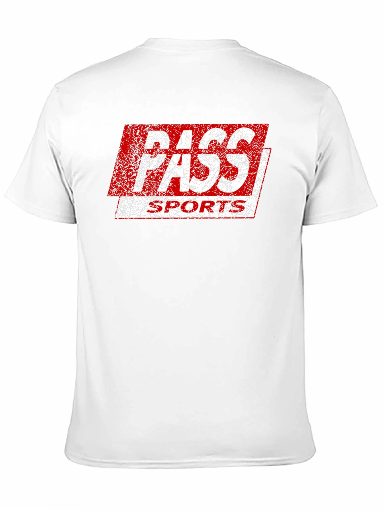 Pass Sports Graphic T-Shirt - Retro Style