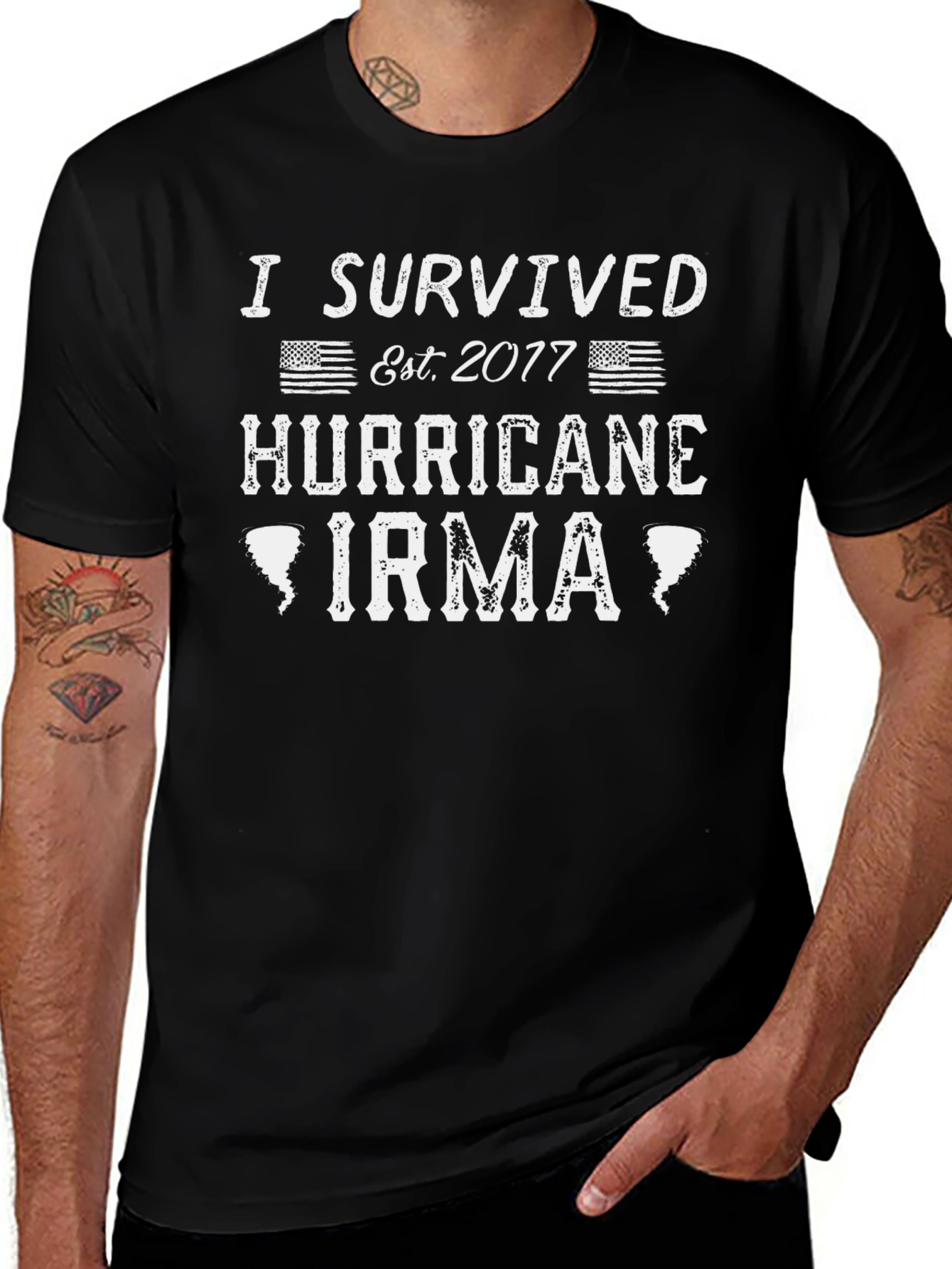 I Survived Hurricane Irma 2017 T-Shirt