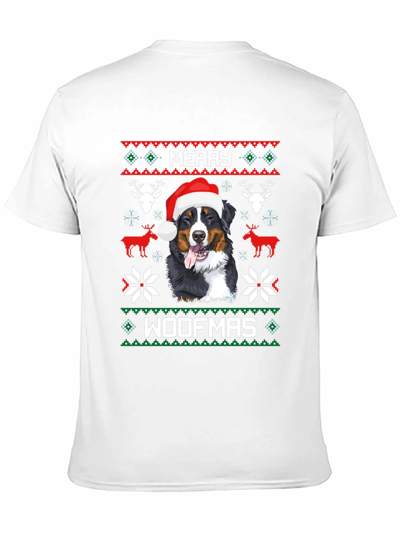 Merry Woofmas Dog Christmas T-Shirt