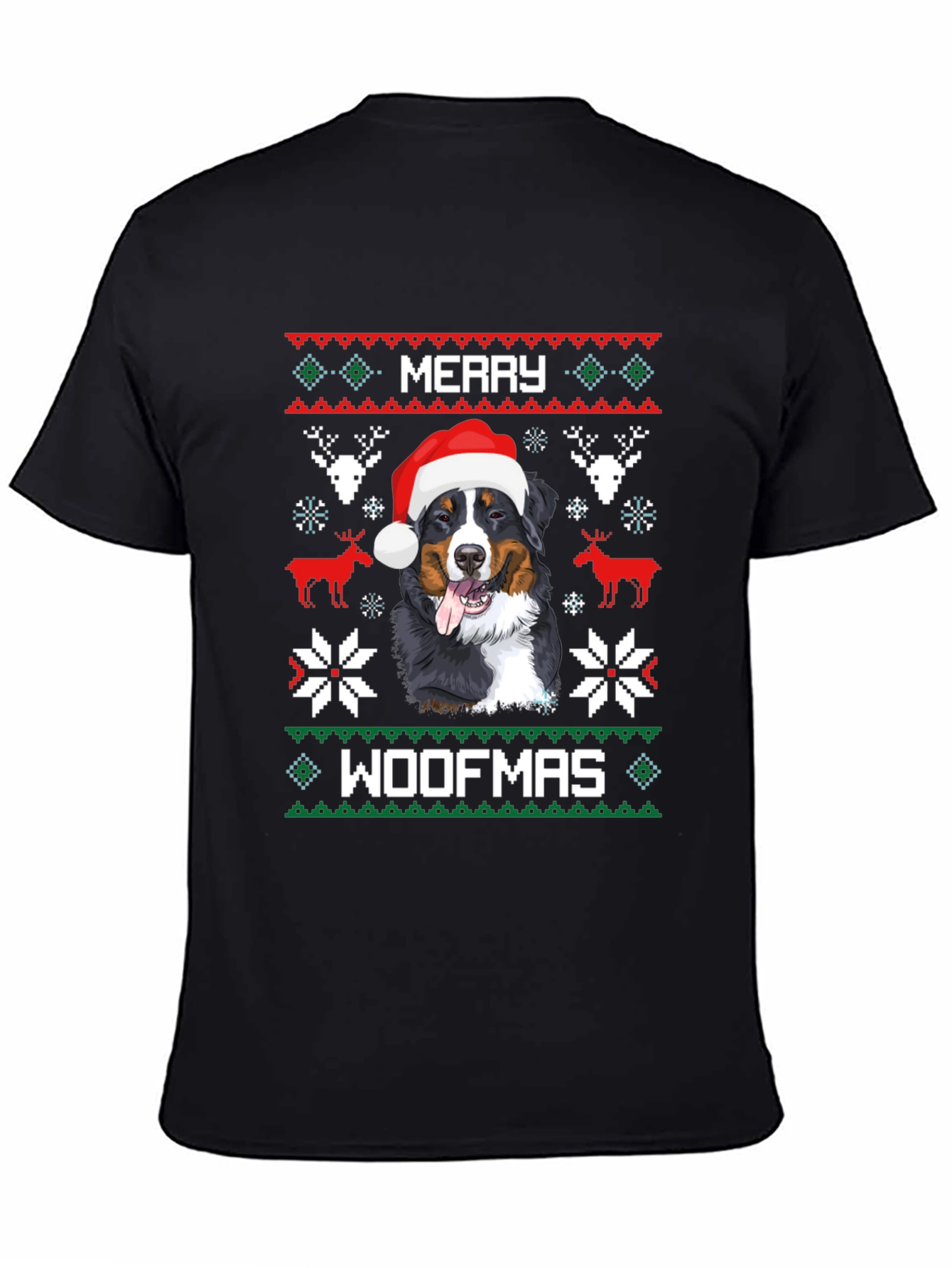 Merry Woofmas Dog Christmas T-Shirt
