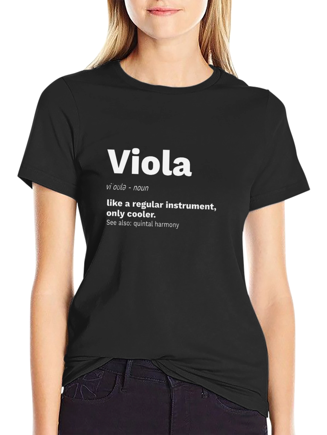 Viola Definition T-Shirt - Musician Humor