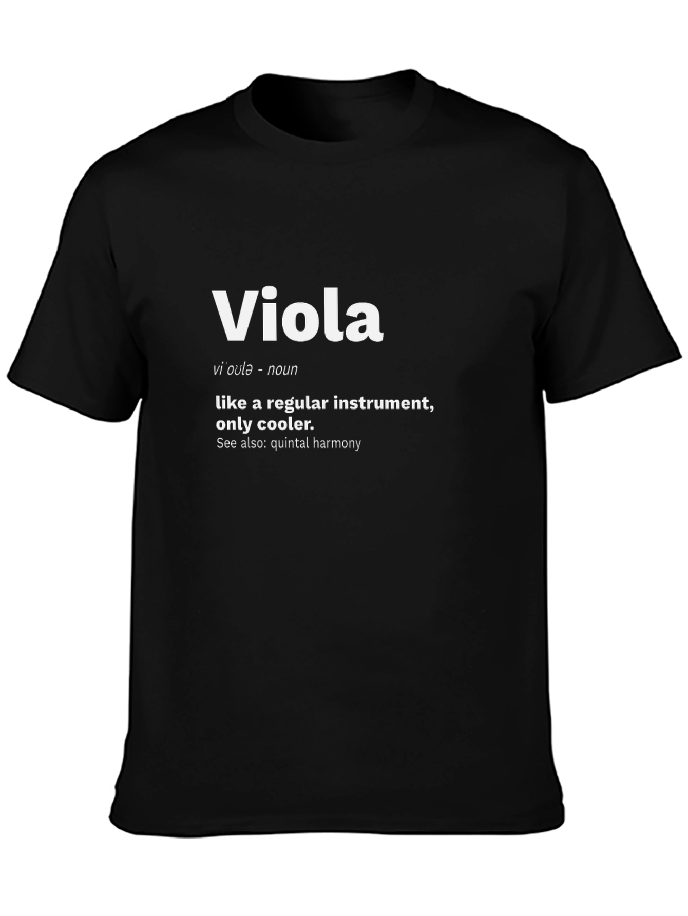 Viola Definition T-Shirt - Musician Humor