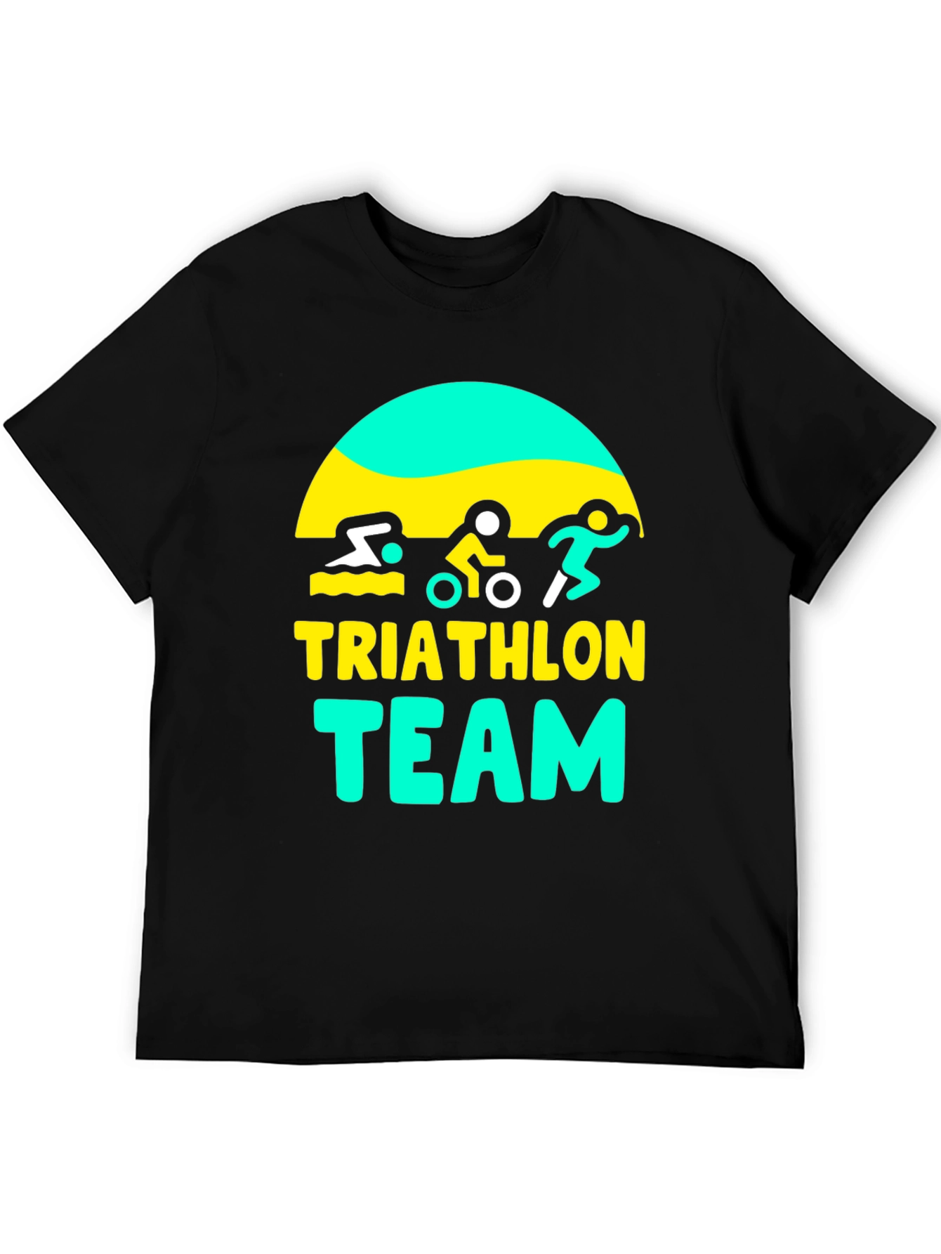 Triathlon Team Graphic Tee - Stylish Activewear