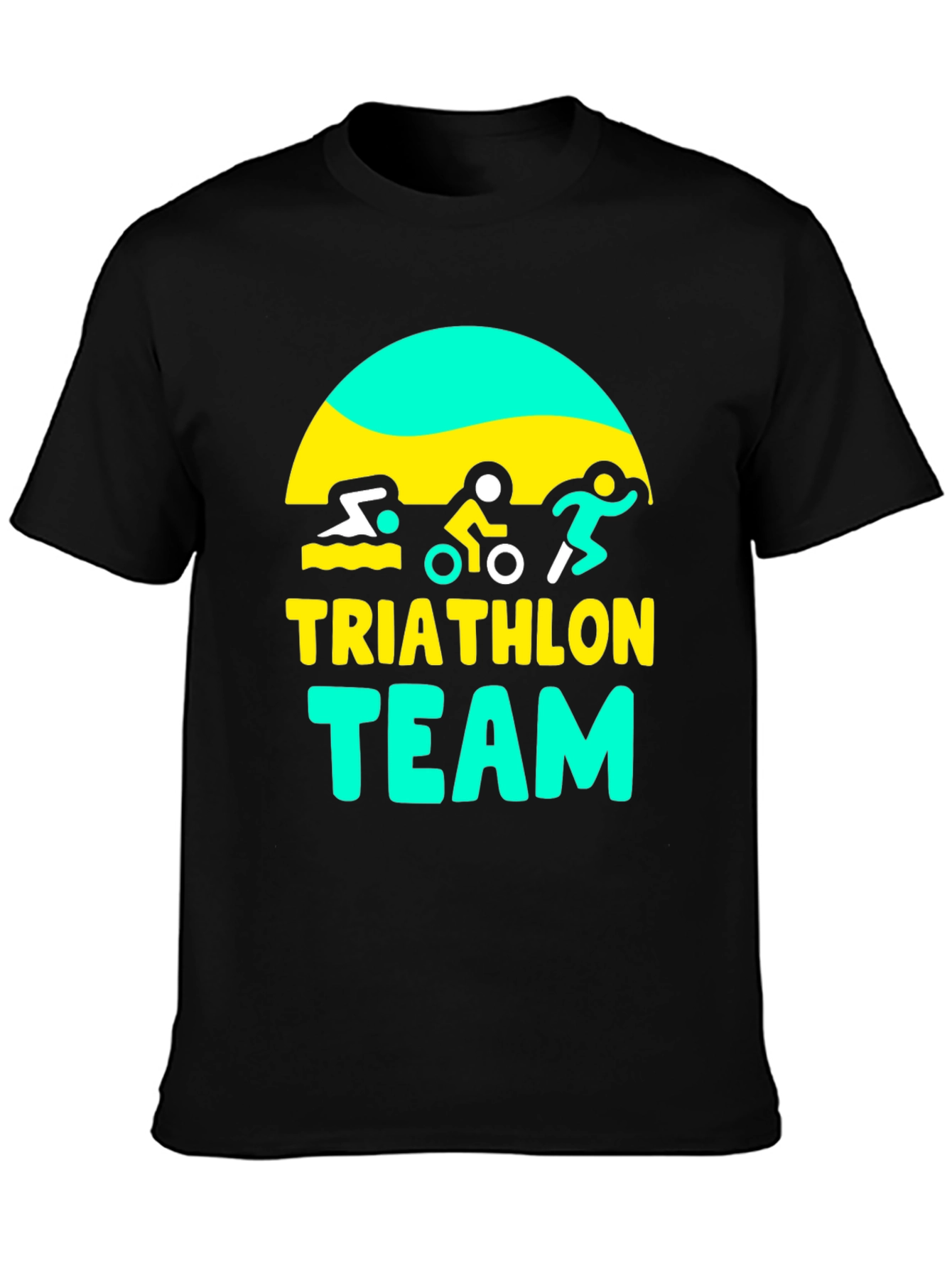 Triathlon Team Graphic Tee - Stylish Activewear