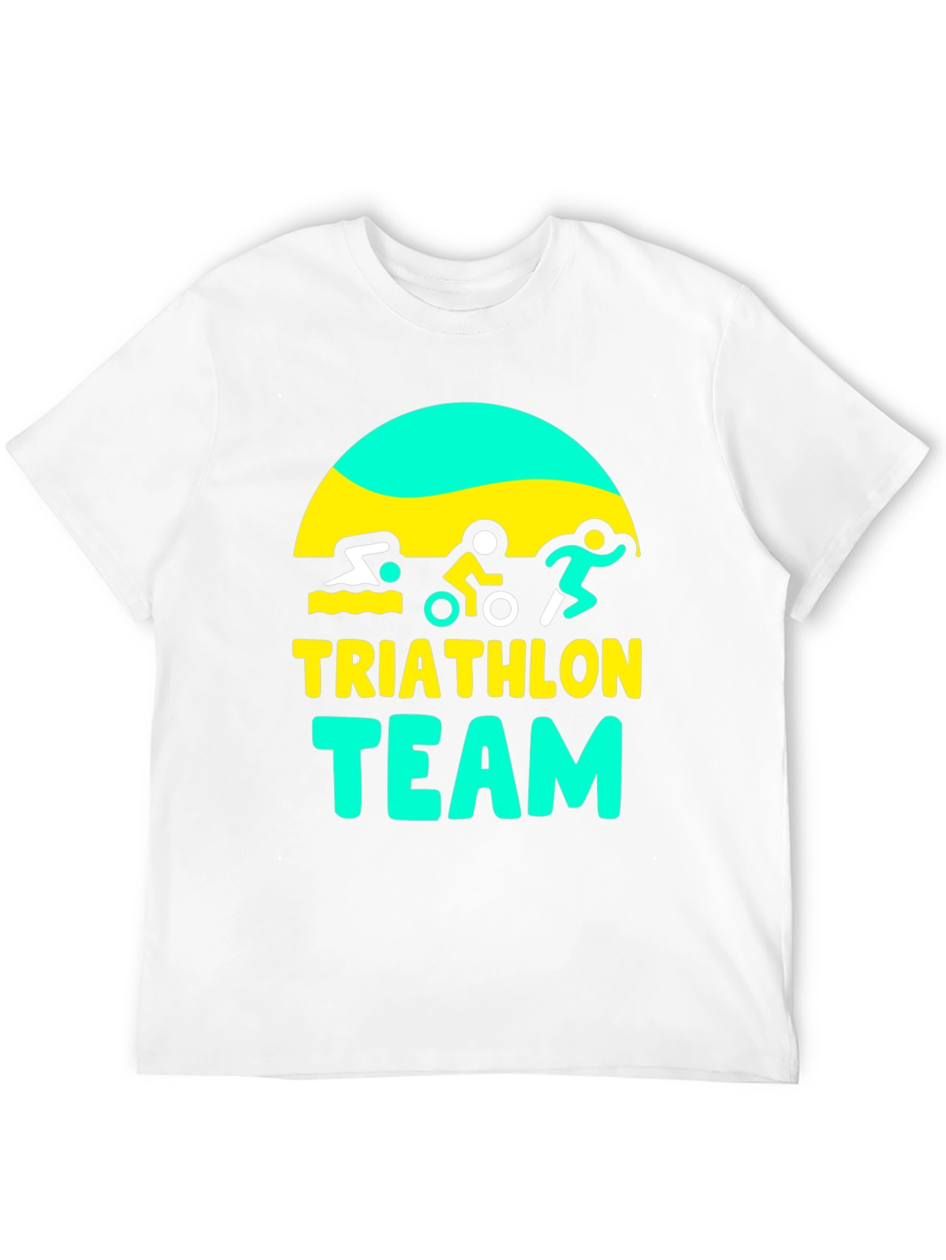 Triathlon Team Graphic Tee - Stylish Activewear