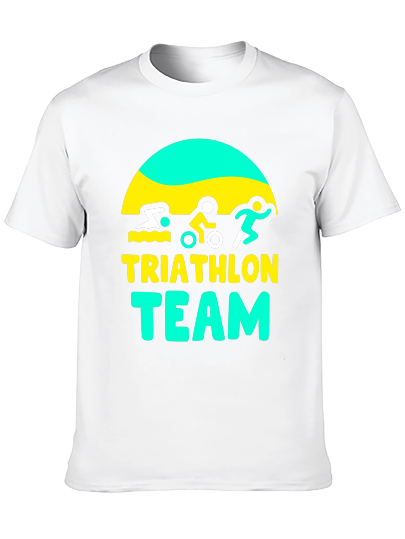 Triathlon Team Graphic Tee - Stylish Activewear