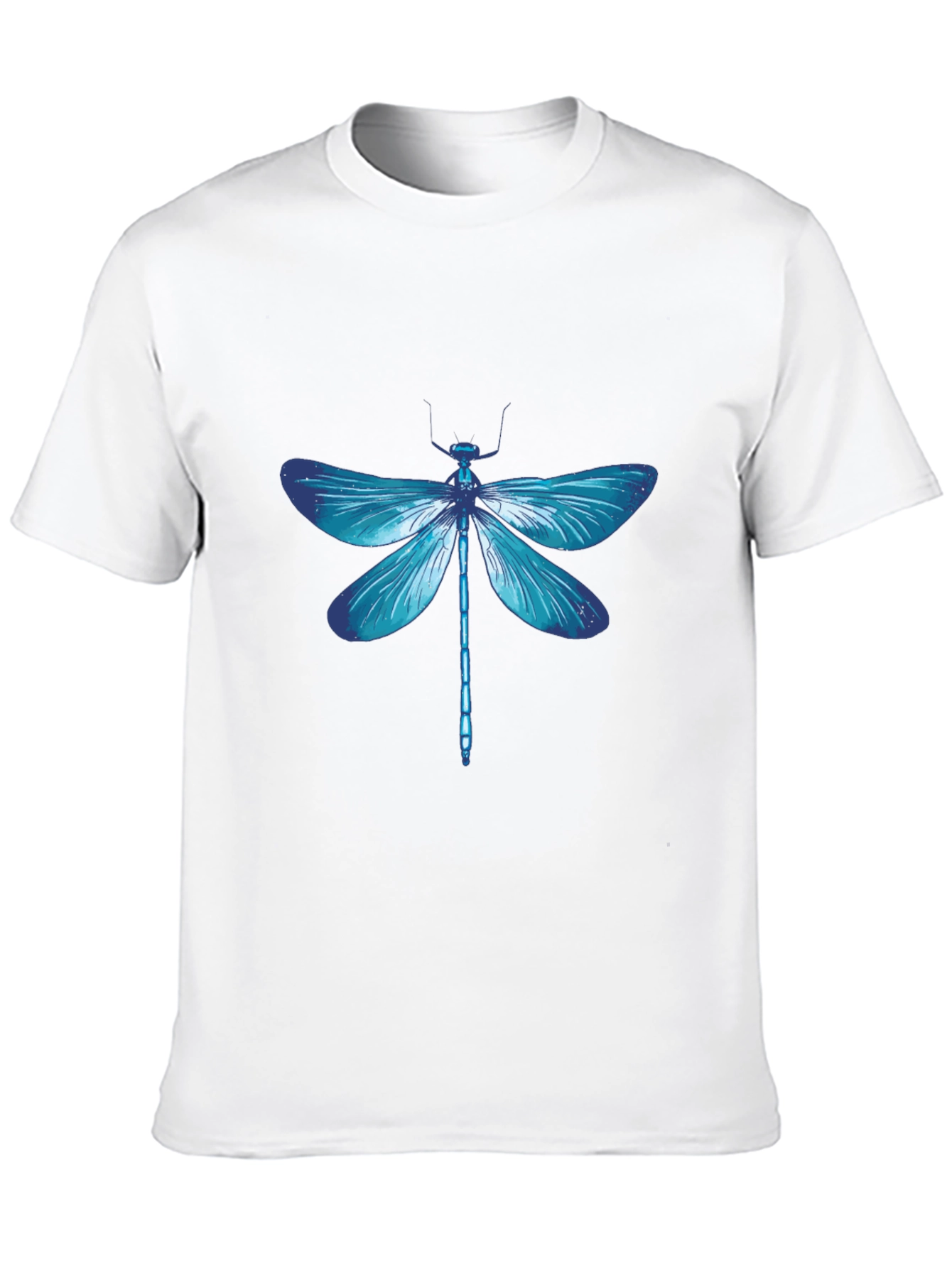 Dragonfly Graphic Tee - Stylish Black T-Shirt