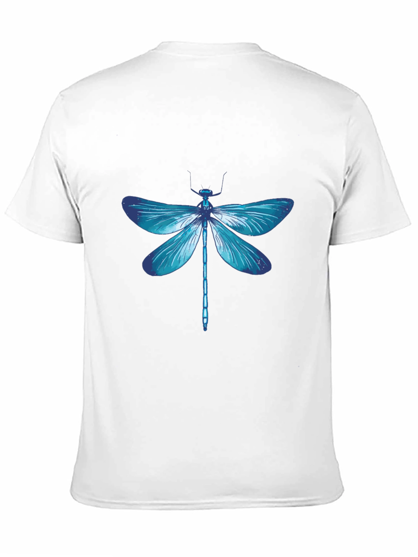 Dragonfly Graphic Tee - Stylish Black T-Shirt