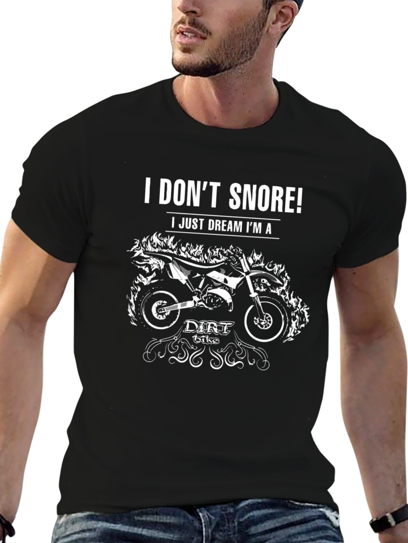 Dirt Bike Dream T-Shirt - Novelty Biker Tee