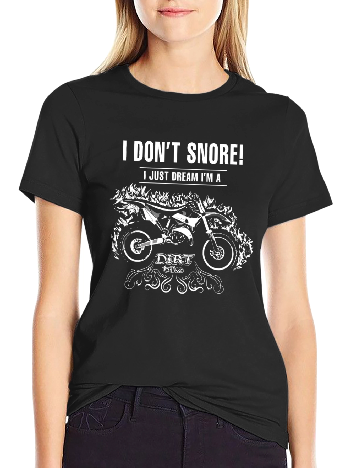 Dirt Bike Dream T-Shirt - Novelty Biker Tee
