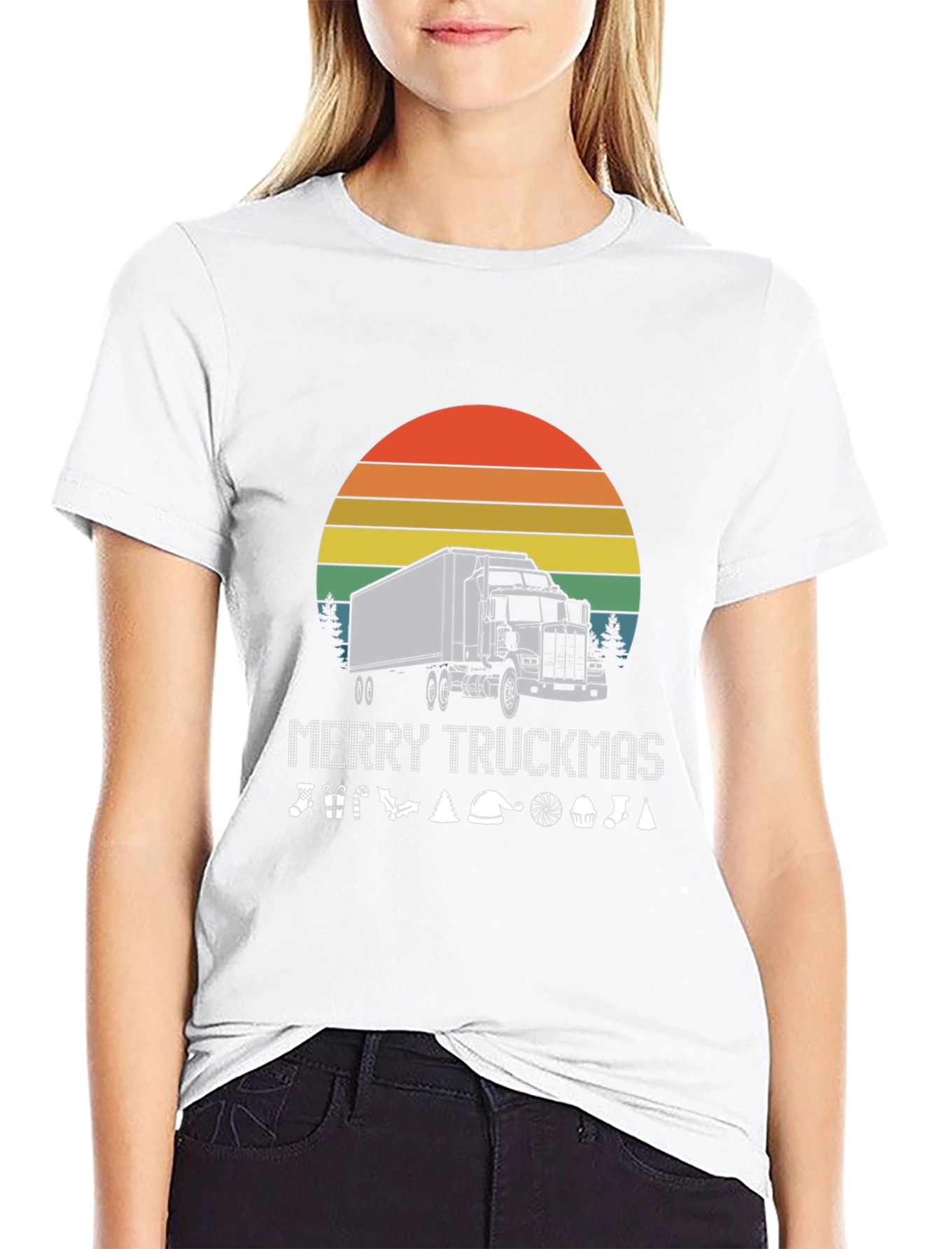 Merry Truckmas T-Shirt