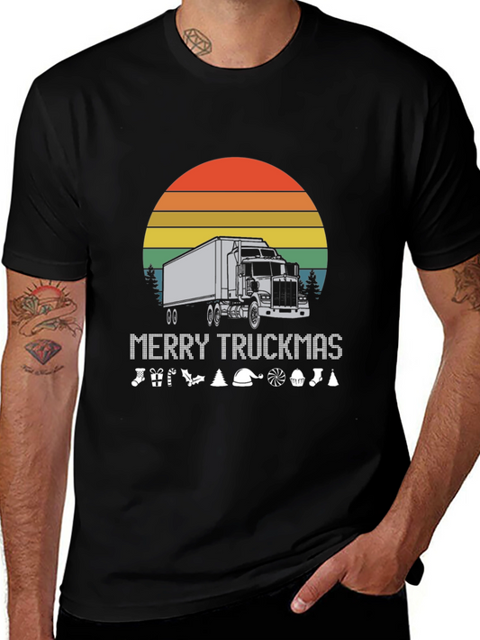 Merry Truckmas T-Shirt