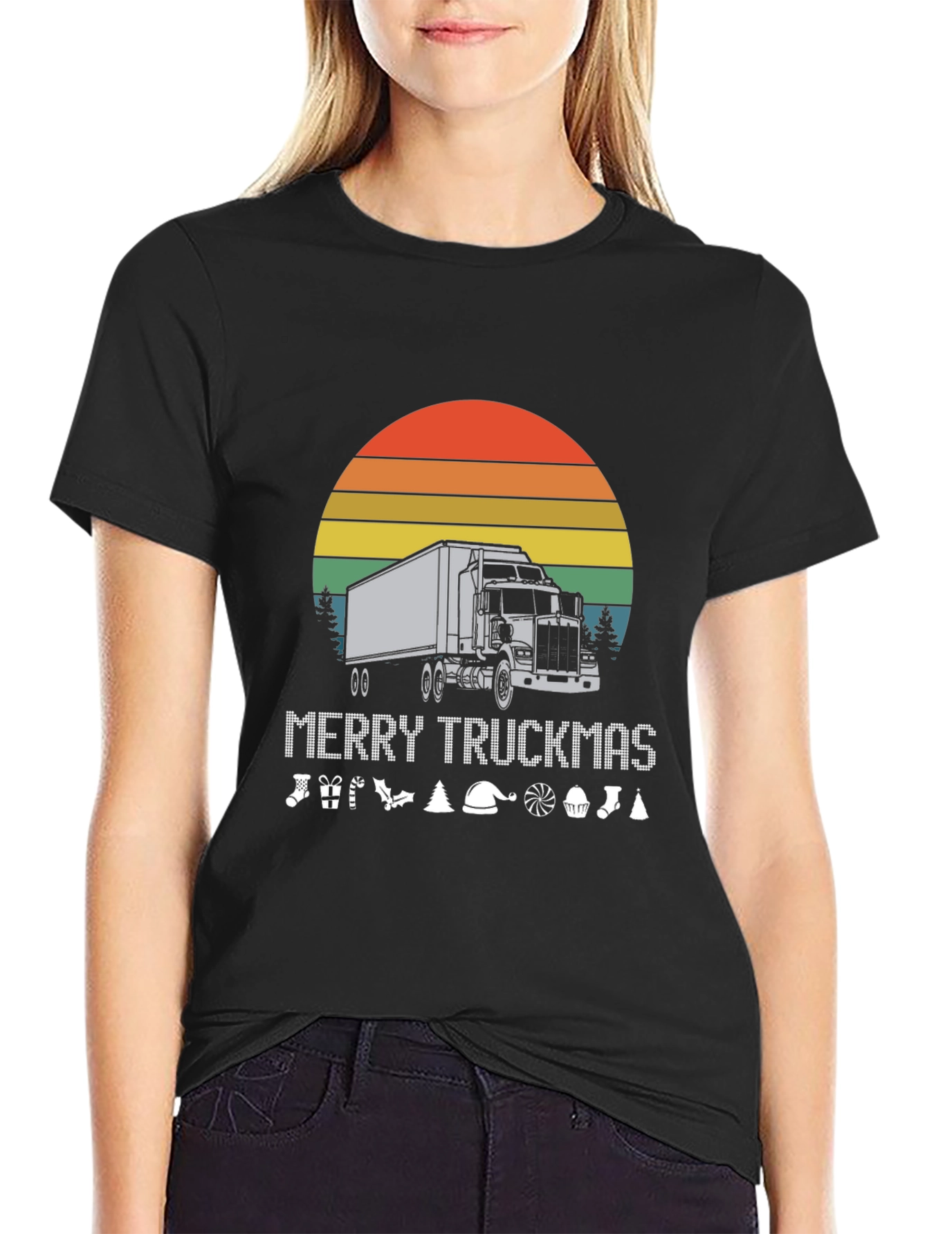 Merry Truckmas T-Shirt