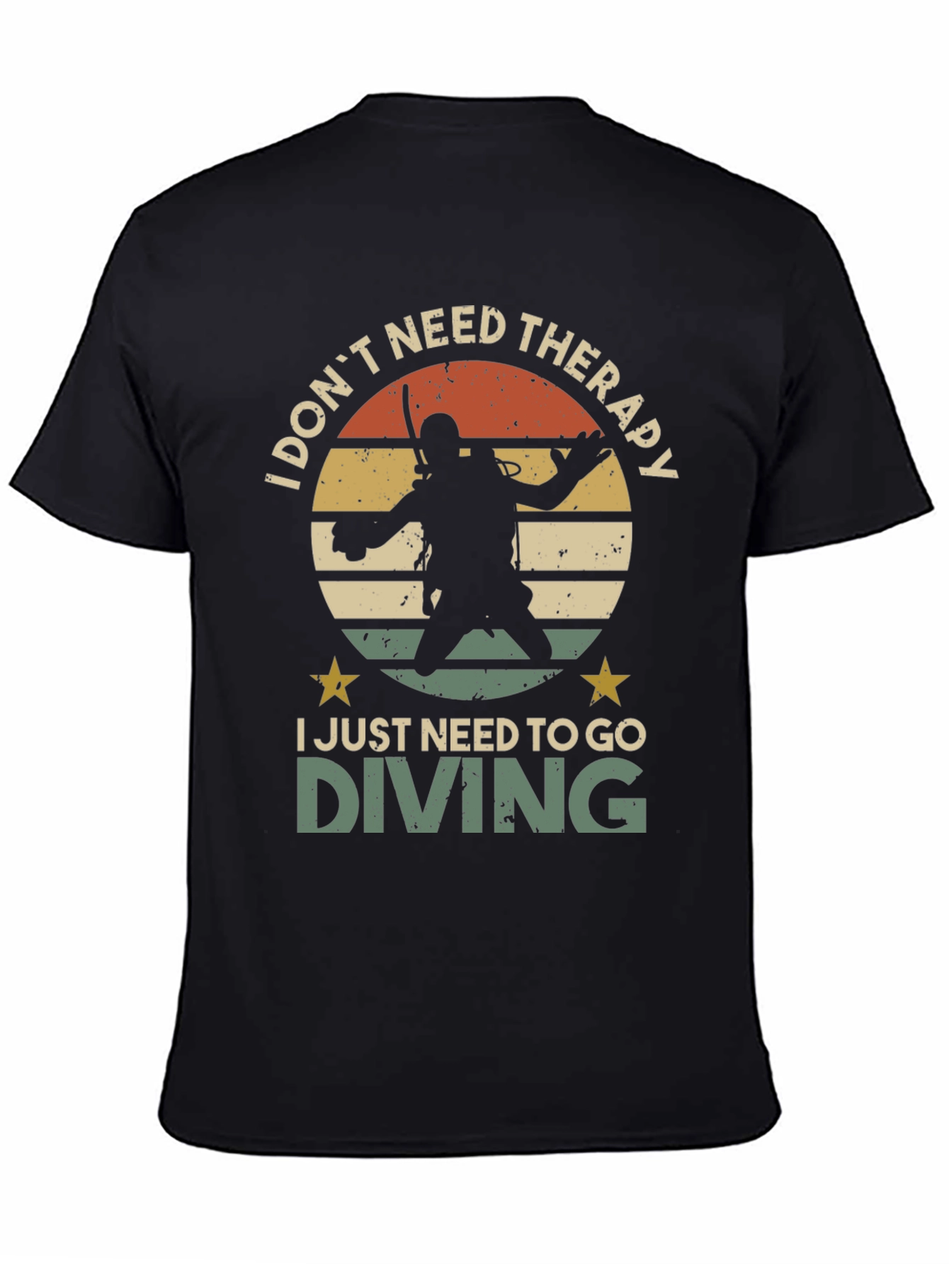 Diving Therapy Graphic T-Shirt
